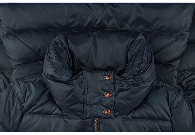 EA7 LOGO DOWN JACKET 