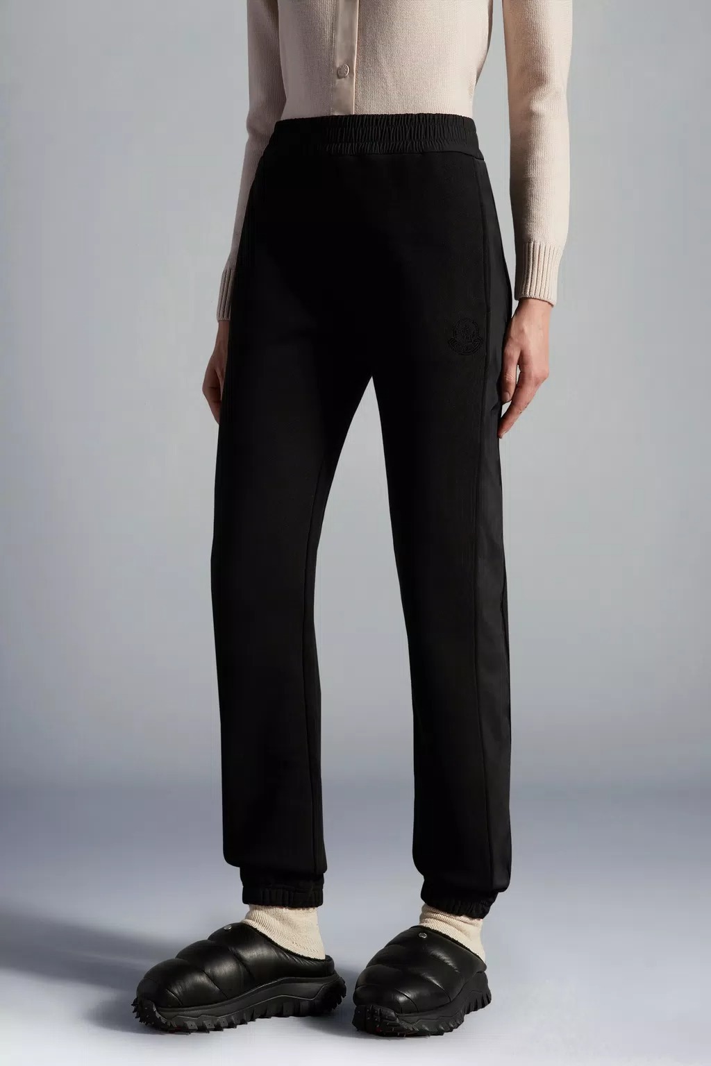 MONCLER FLEECE TRACK PANTS