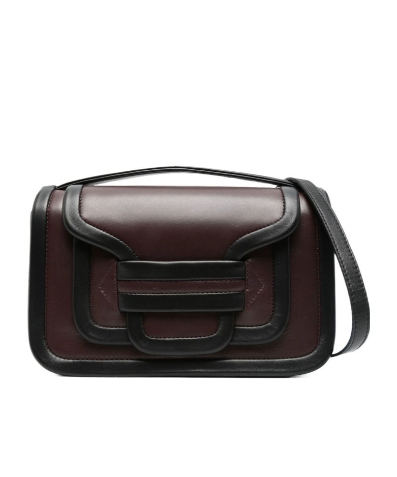 Pierre Hardy Flip Shoulder Bag In Black