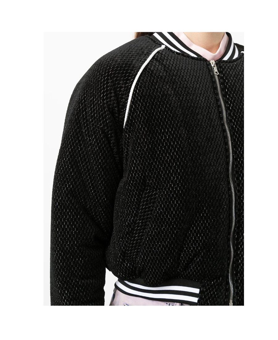 Xoxogoodboy Black Logo Casual Jacket In Black