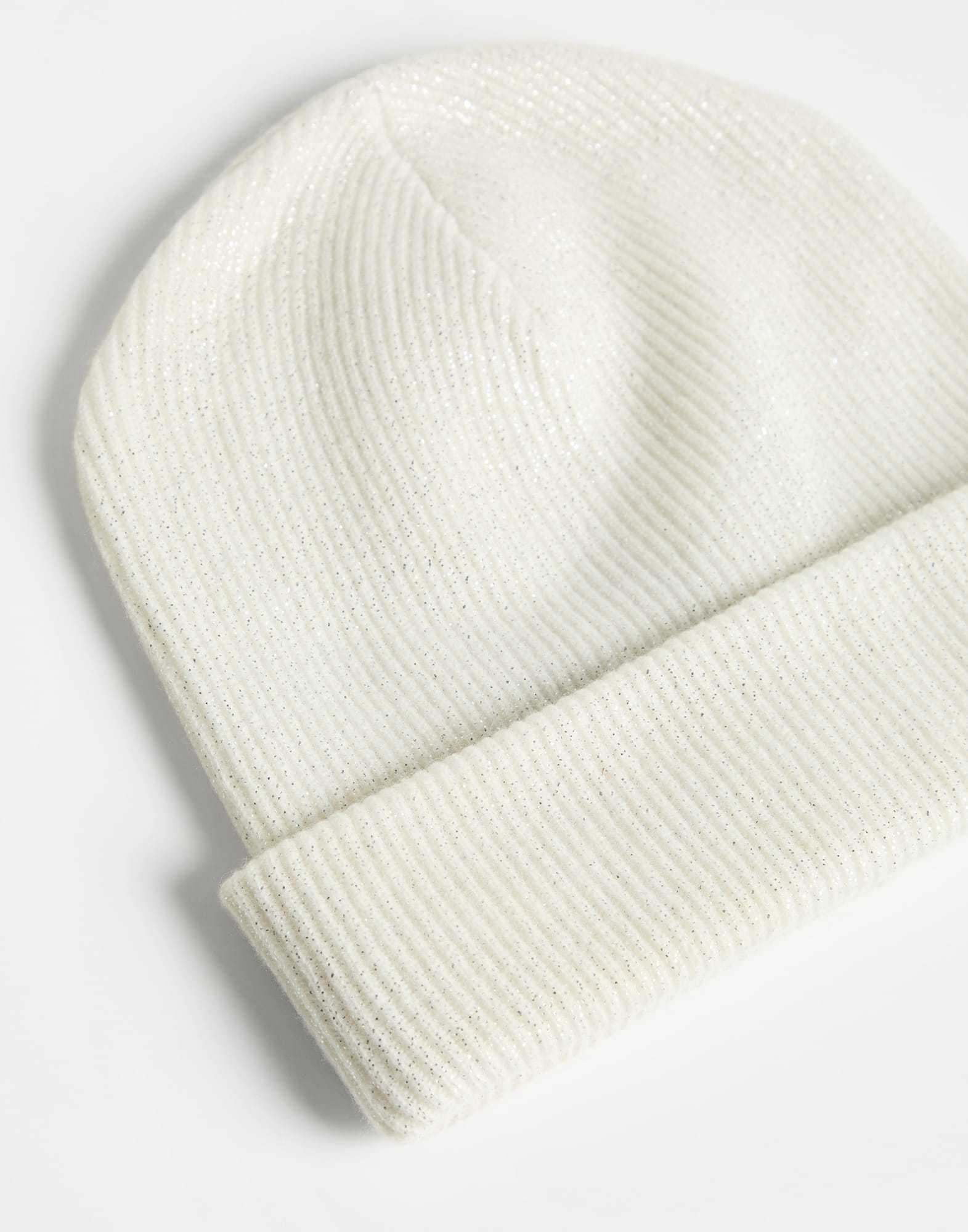 Brunello Cucinelli Cashmere Ribbed-knit Beanie In White
