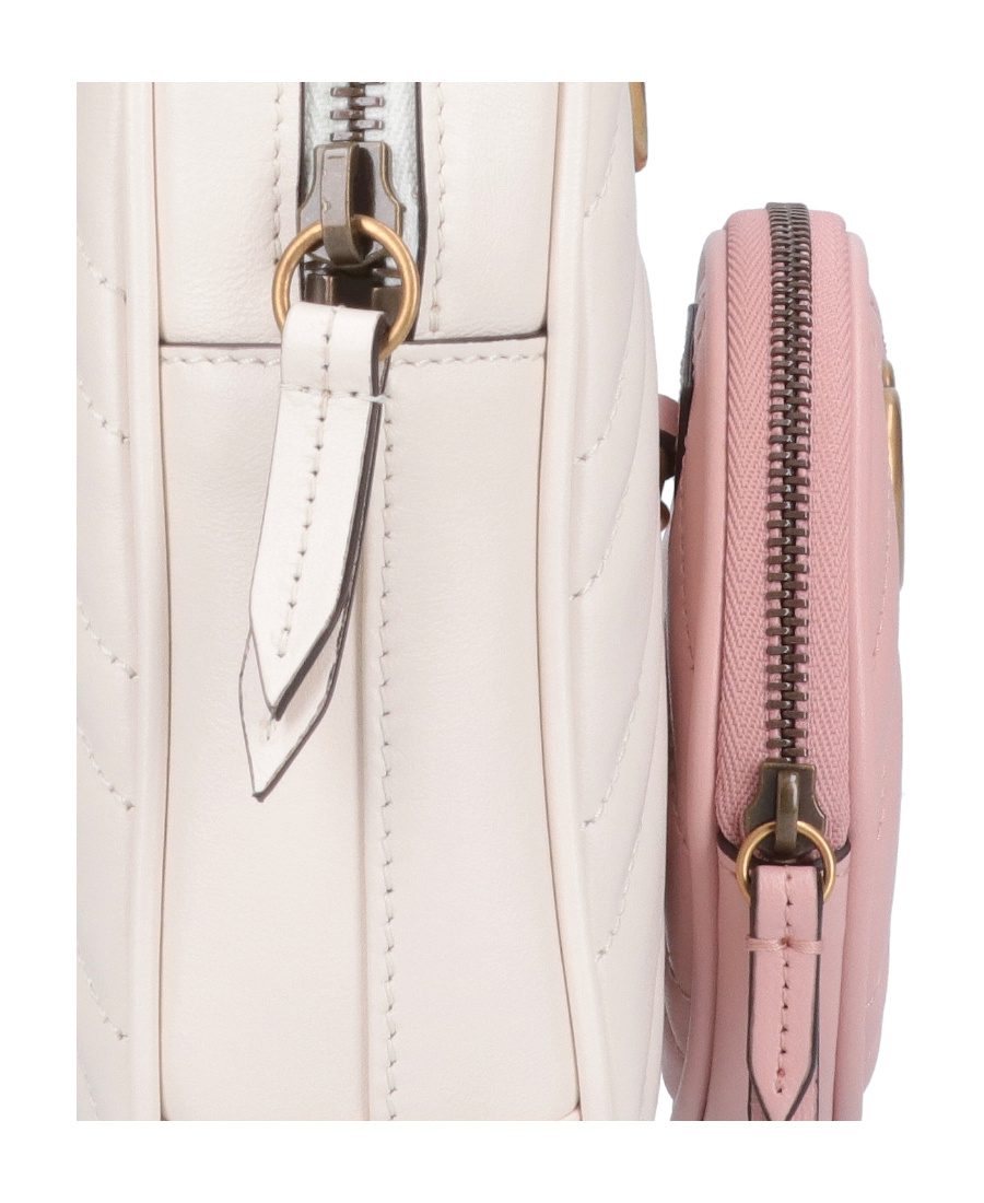 Gucci Logo Shoulder Bag In Pink