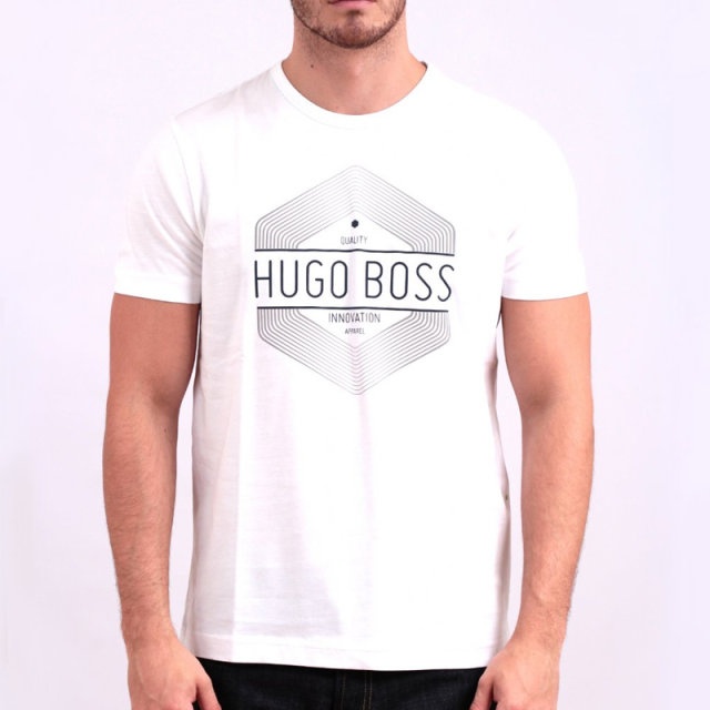 HUGO BOSS LOGO DETAILS T-SHIRT