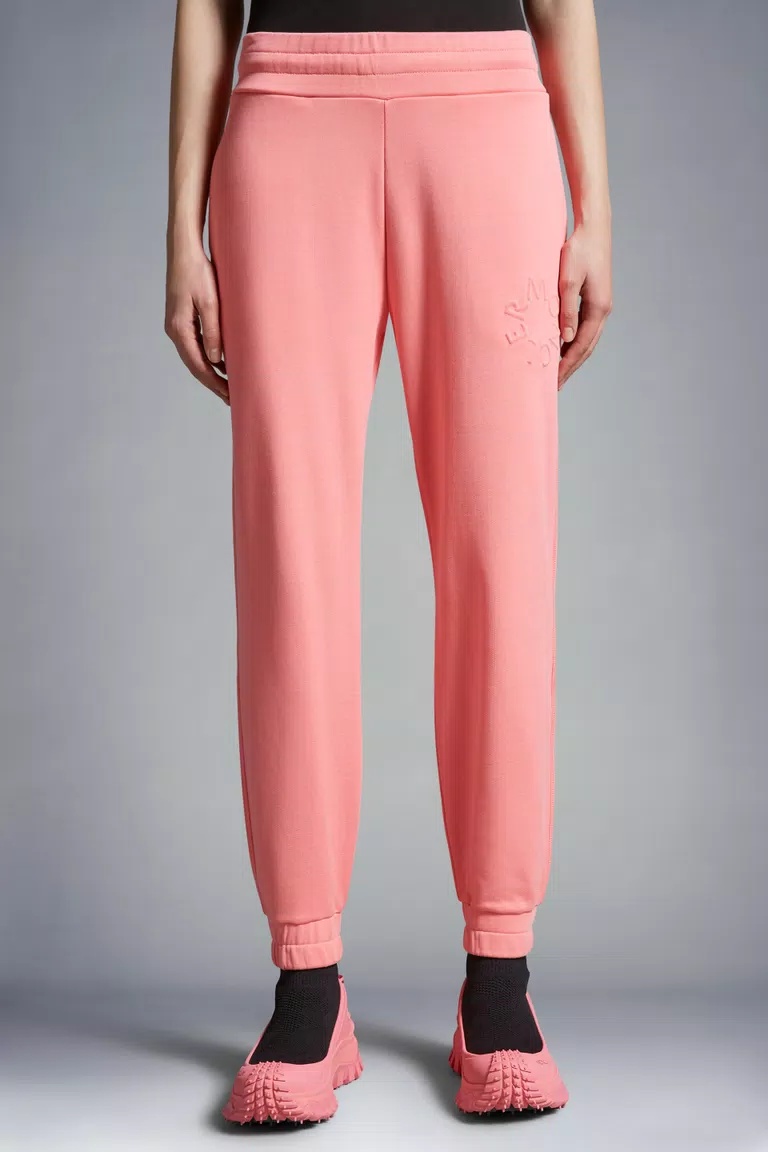 MONCLER EMBOSSED LOGO TRACKPANTS 
