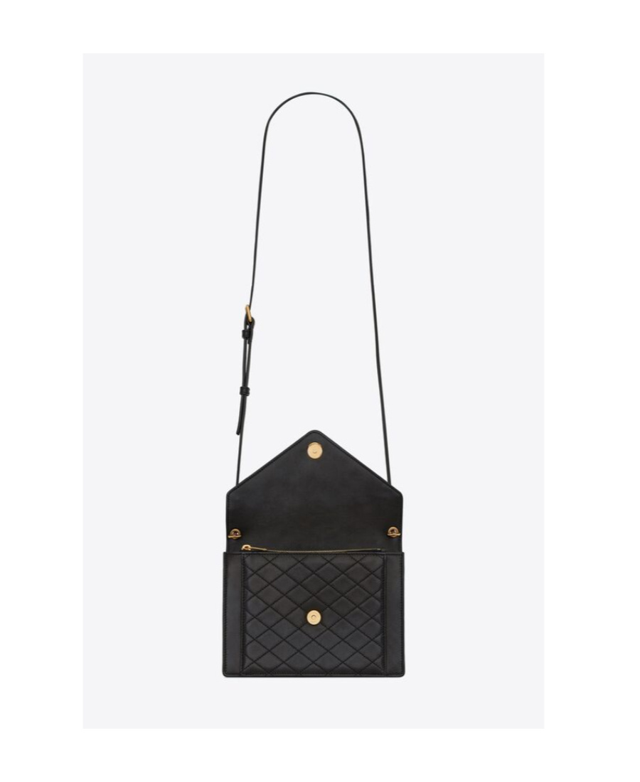 Saint Laurent Gaby Shoulder Bag In Black
