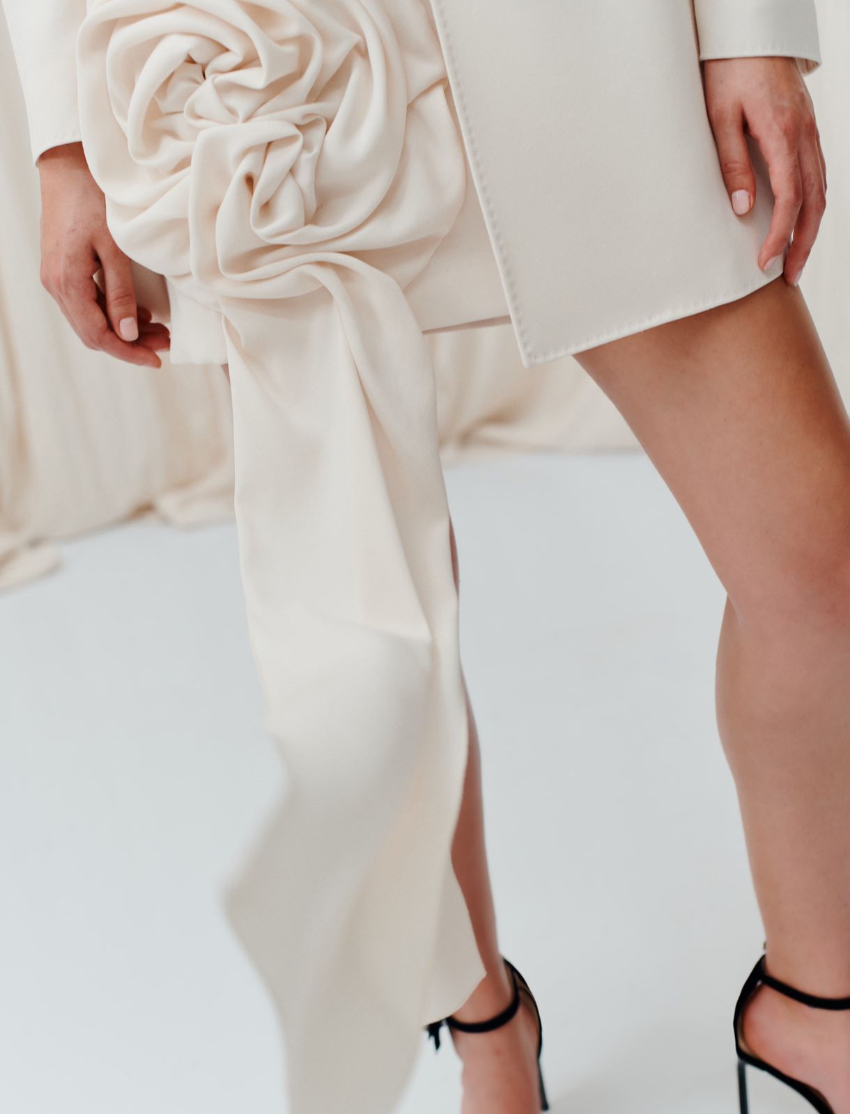 Shop Marella Rose Pendant Miniskirt In White