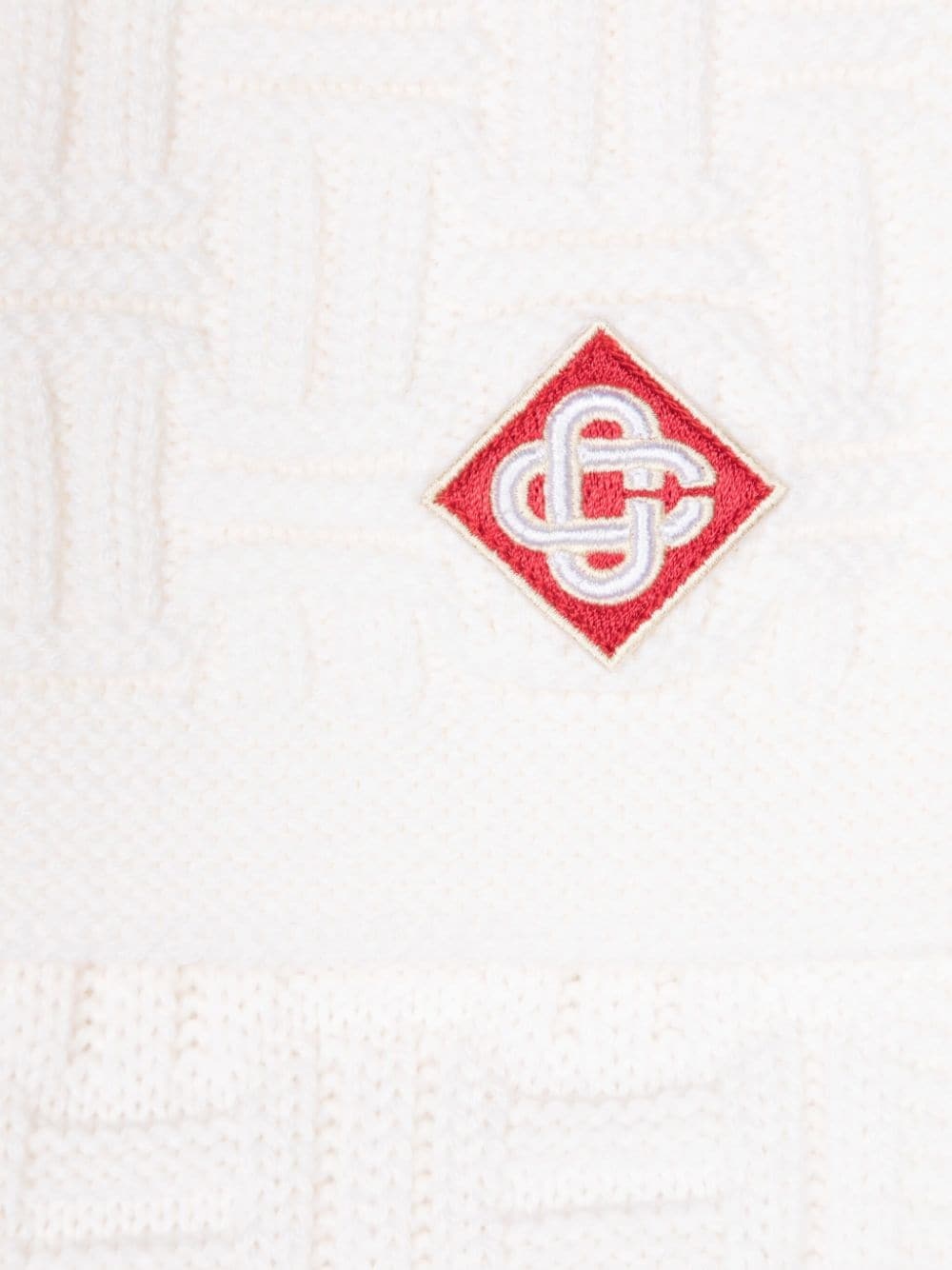 CASABLANCA LOGO SCARF 