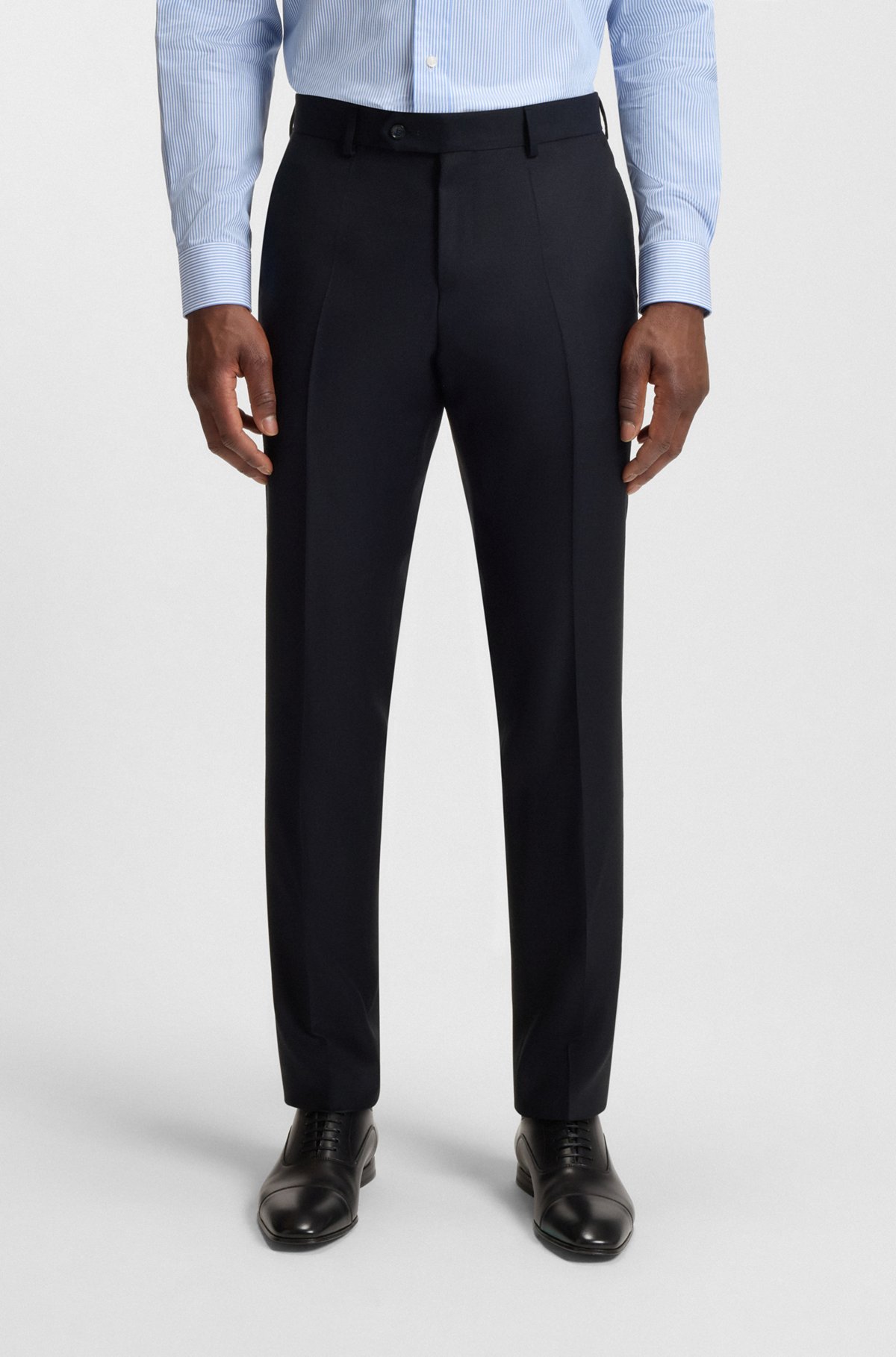 Hugo Boss Long-sleeved Suit In Animal Print