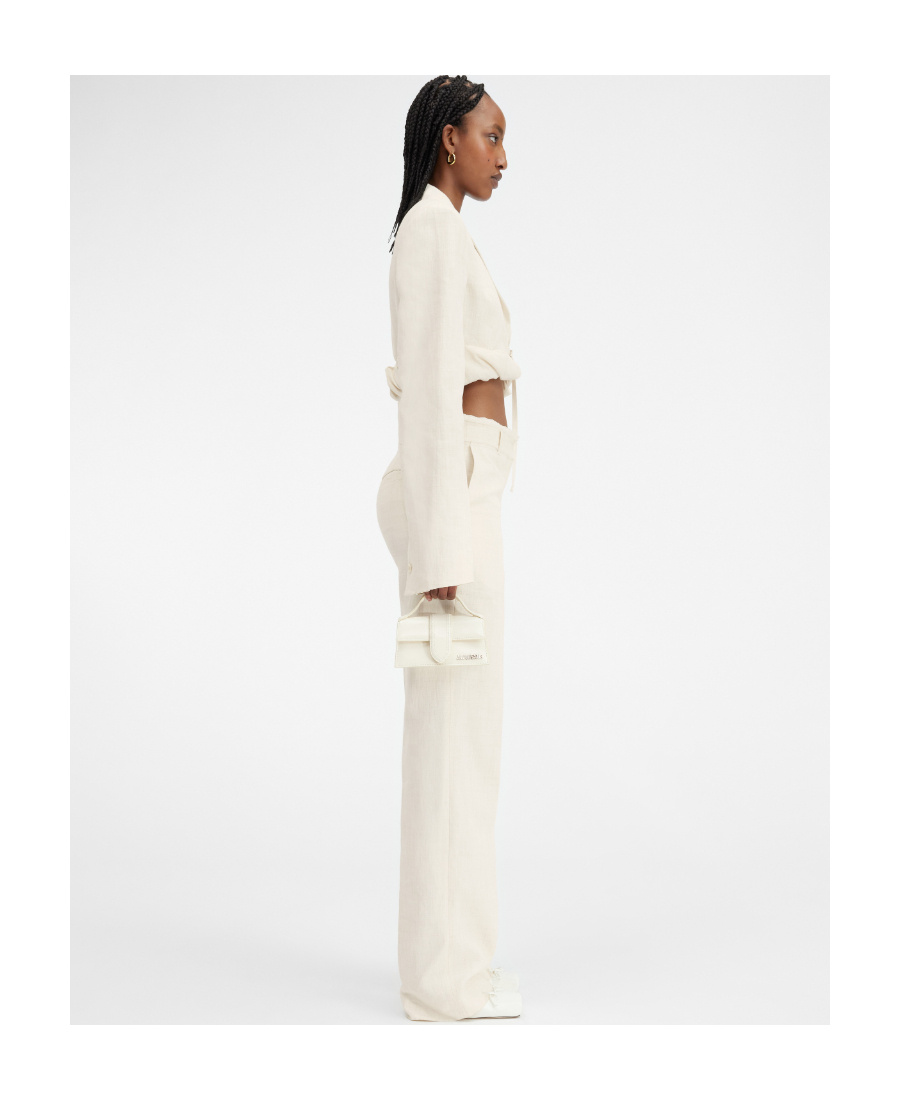 Jacquemus Le Pantalon Ficelle In White