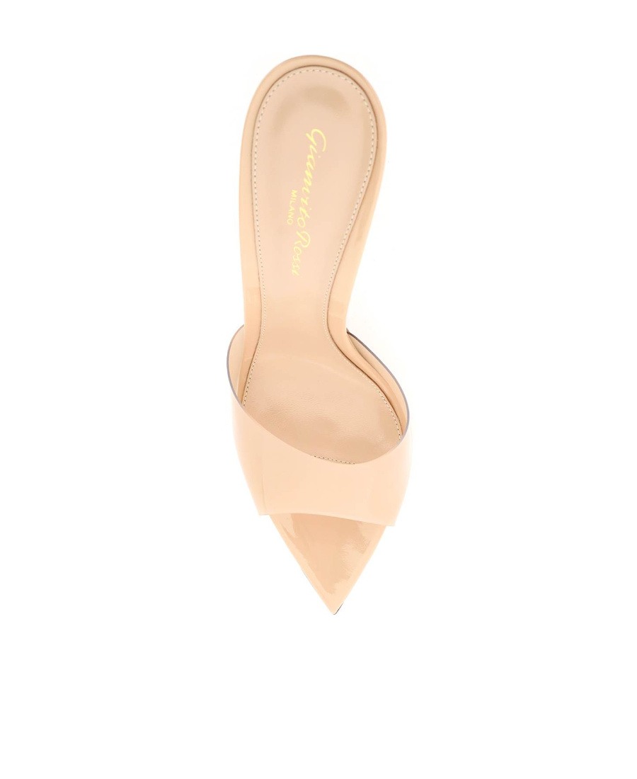 Gianvito Rossi Pointed High-heeled Sandals In Nude