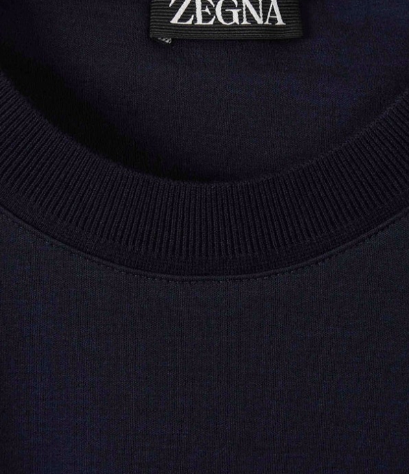ZEGNA ROUND NECK SHORT SLEEVE T-SHIRT