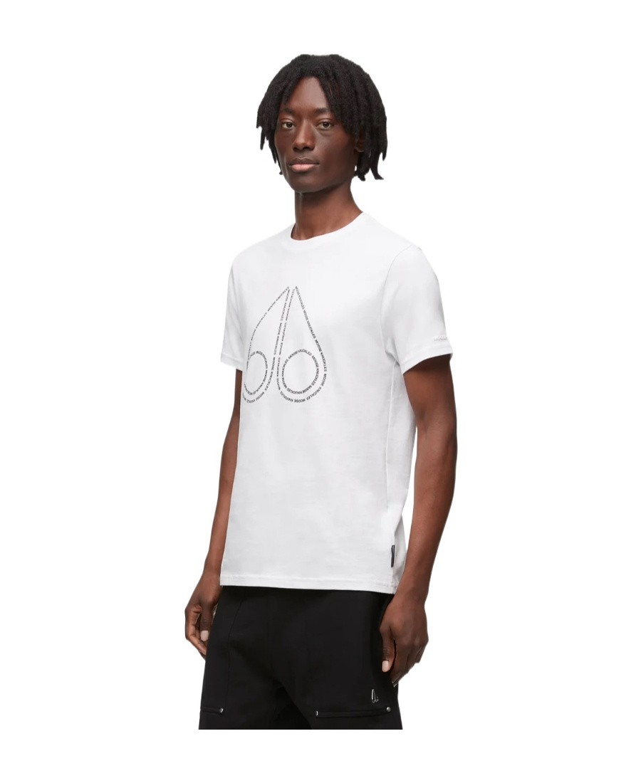 MOOSE KNUCKLES GERRARD LOGO-PRINT T-SHIRT