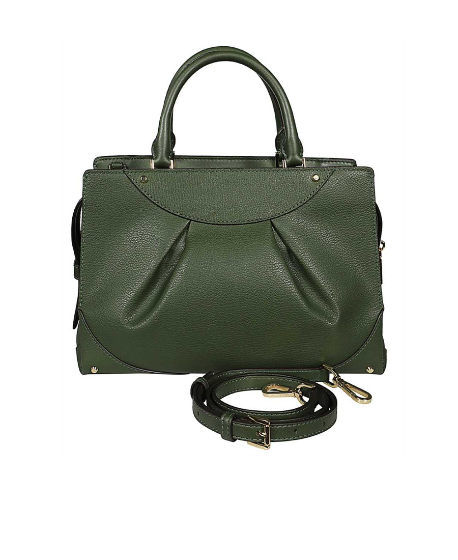 Michael Kors Michael  Enzo Medium Satchel Bag In Black