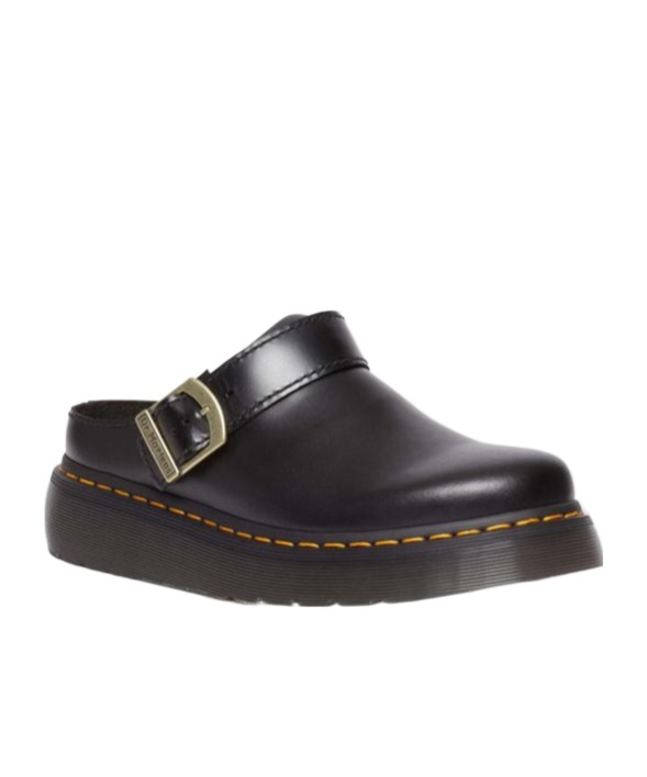 Dr. Martens' Jorge Ii Leather Mules In Black
