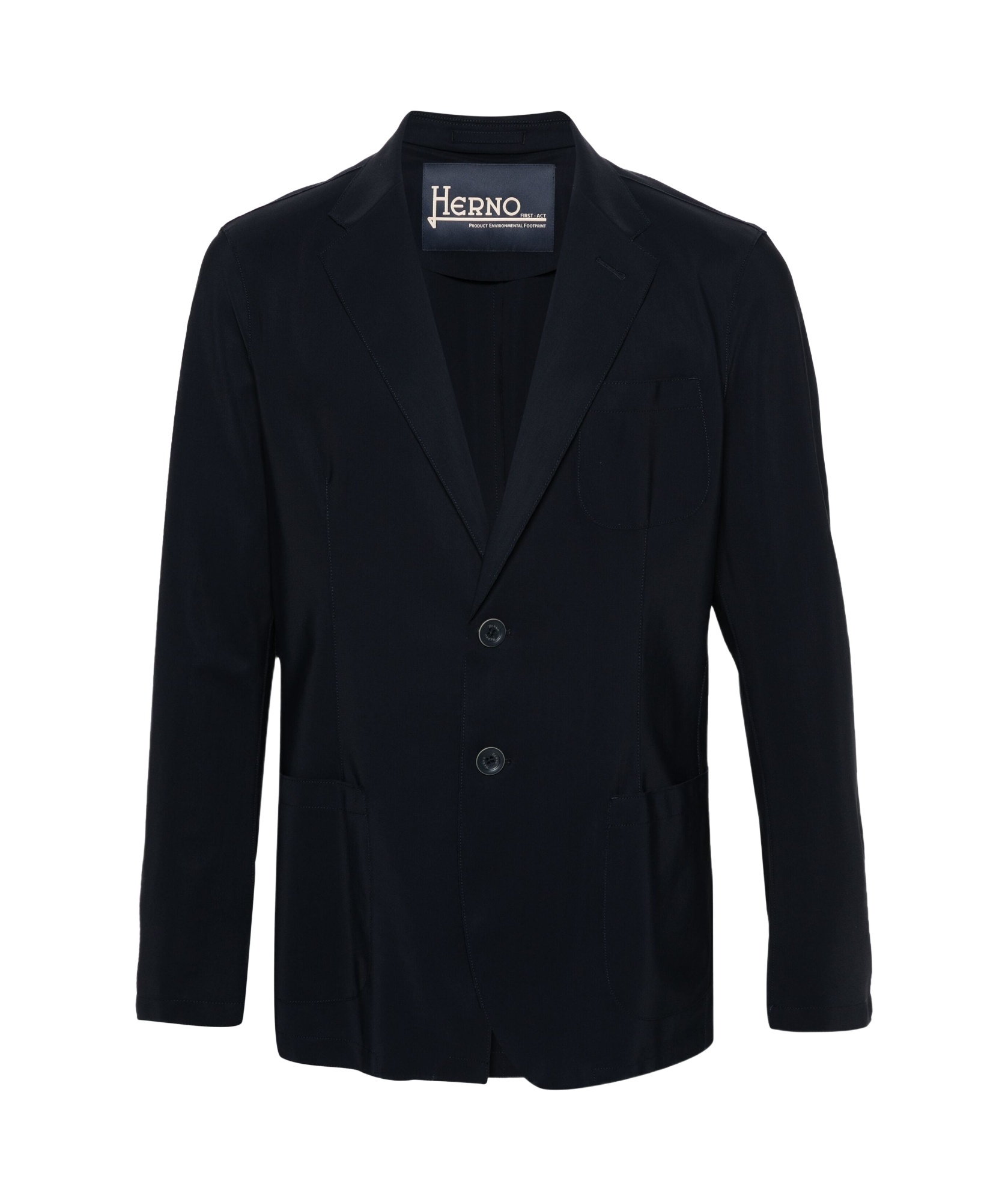 Herno Blue Jackets In Black