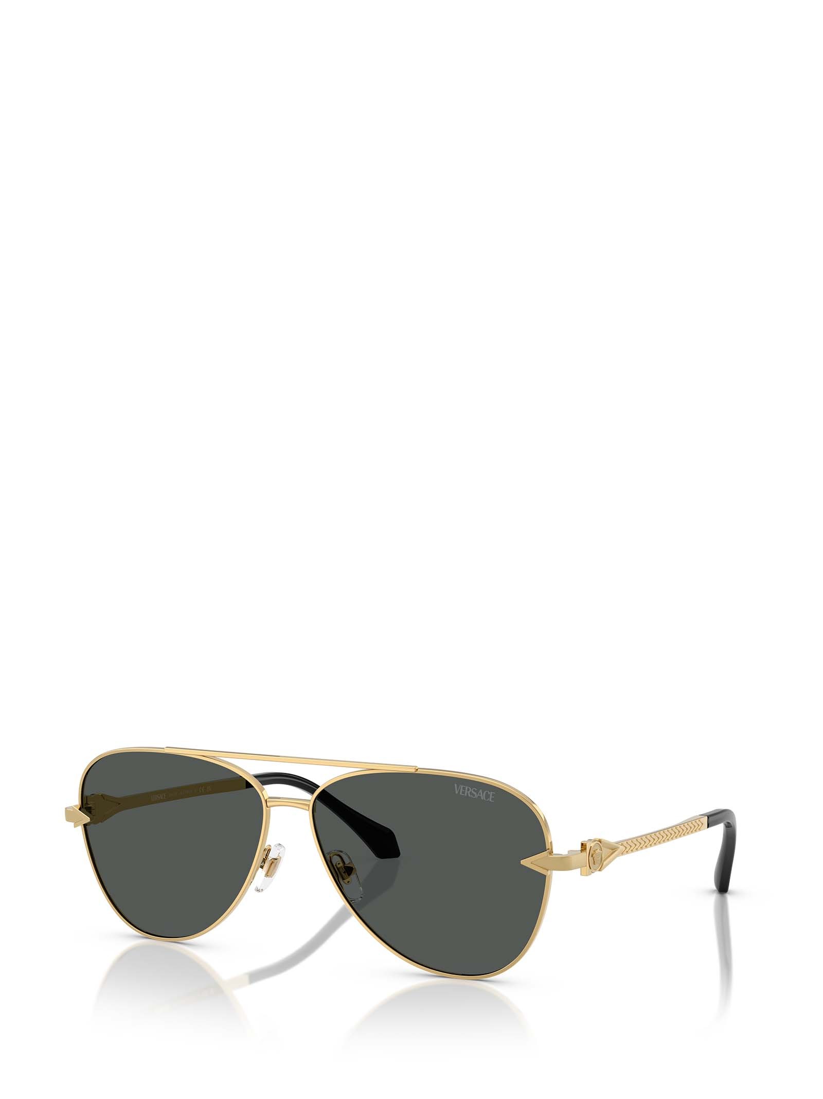 Versace Pilot-frame Sunglasses