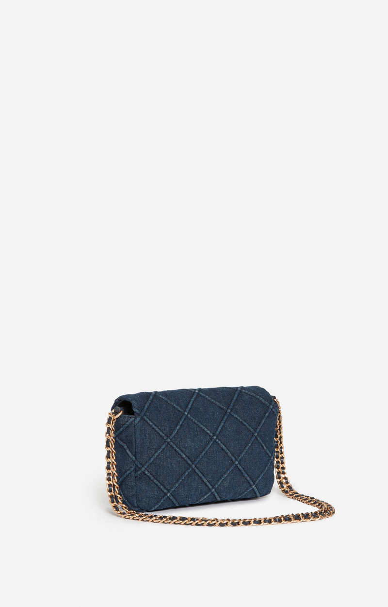 Vanessa Bruno Flap Shoulder Bag In Blue