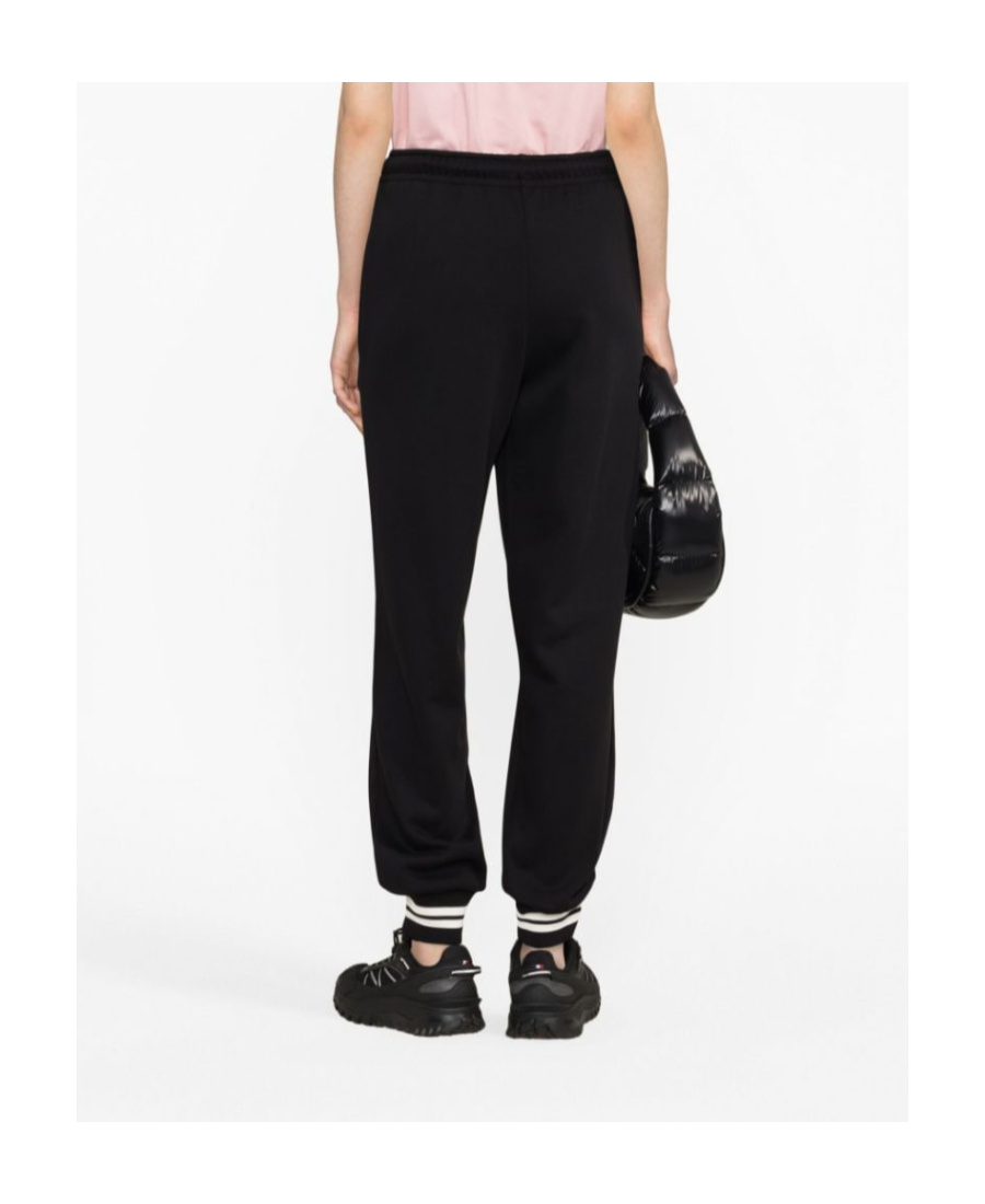 MONCLER STRIPE-TRIM TRACK PANTS