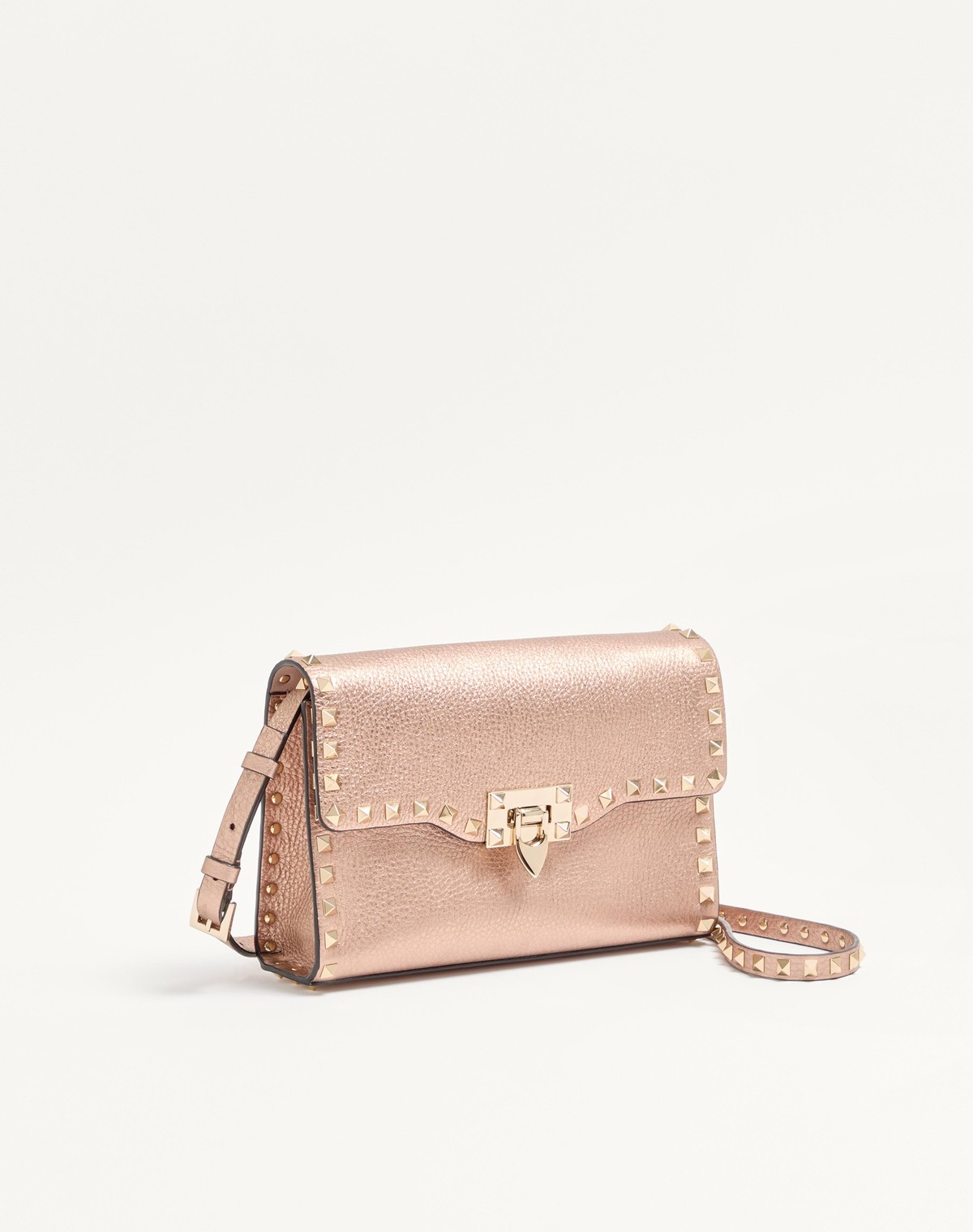 Valentino Flap Shoulder Bag In Neutral