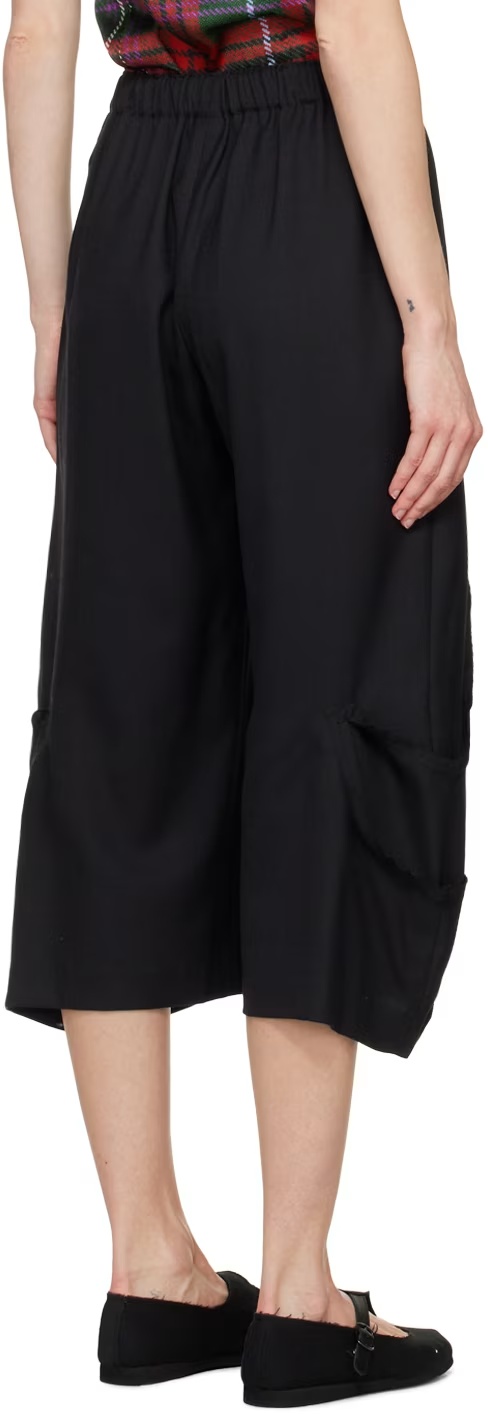 COMME DES GARÇONS COMME DES GARÇONS ASYMMETRIC-HEM TROUSERS