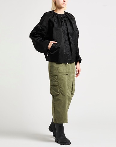 Marni Simple Coat In Black