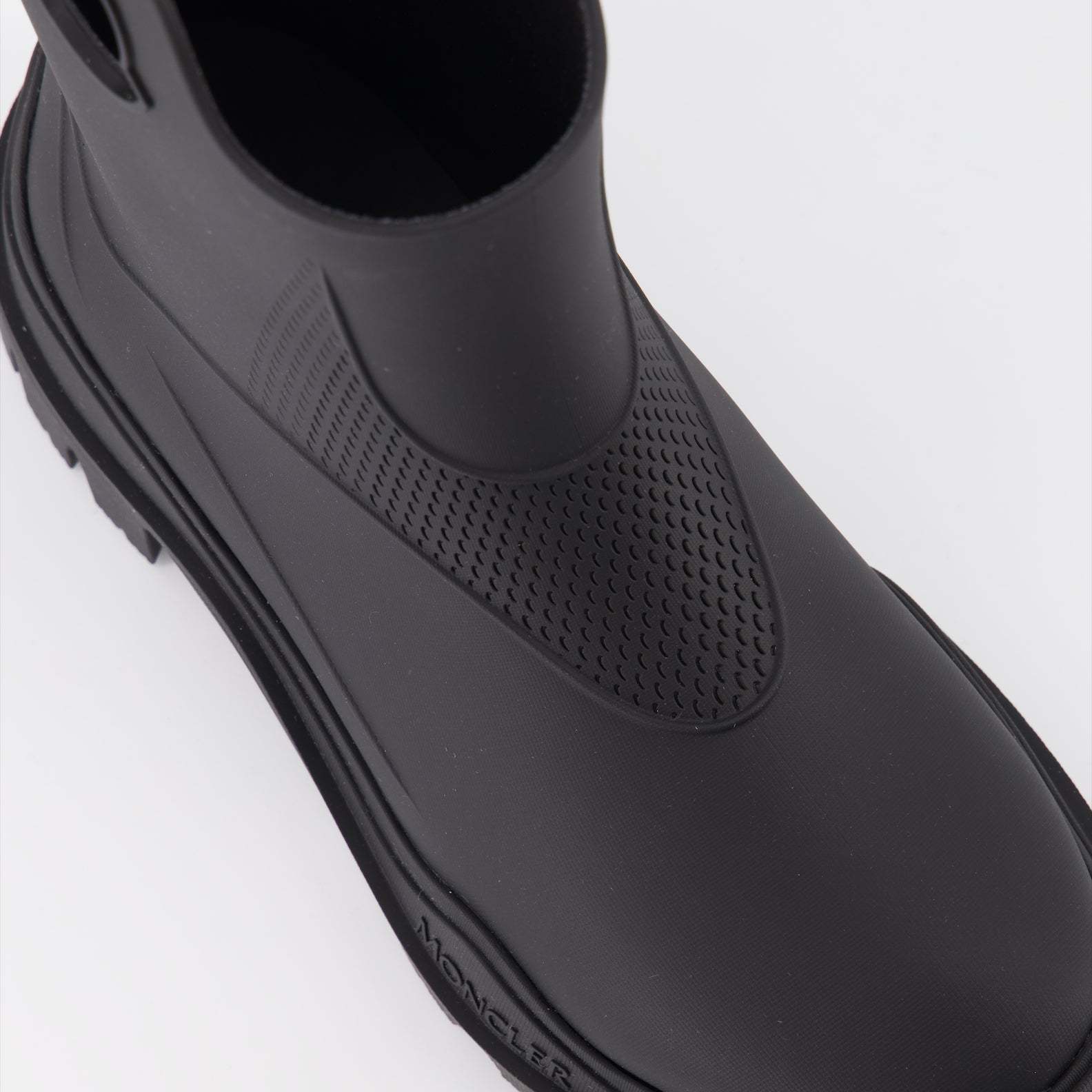 Shop Moncler Misty Rain Ankle Boots In Black