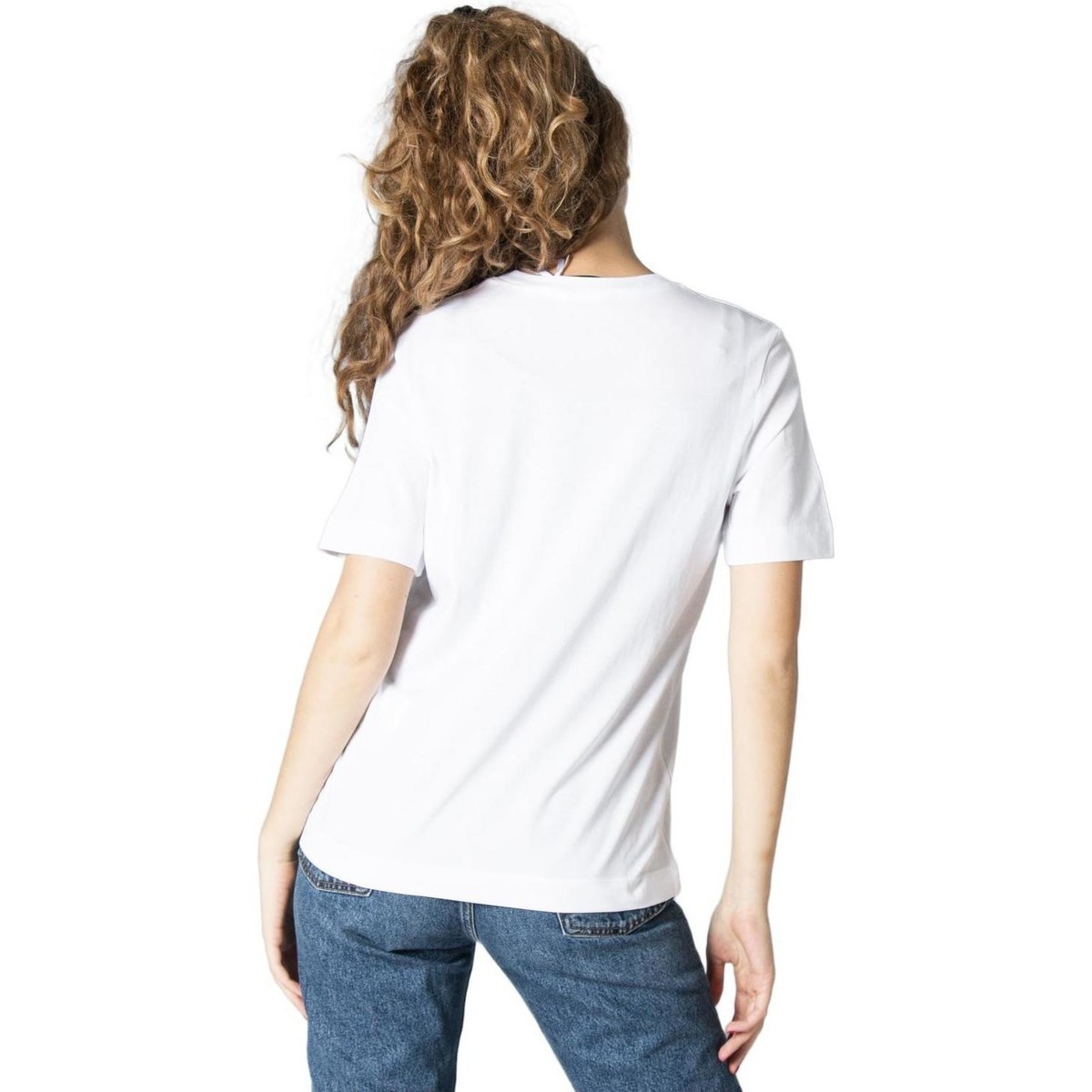 Moschino Logo-print Cotton T-shirt In White