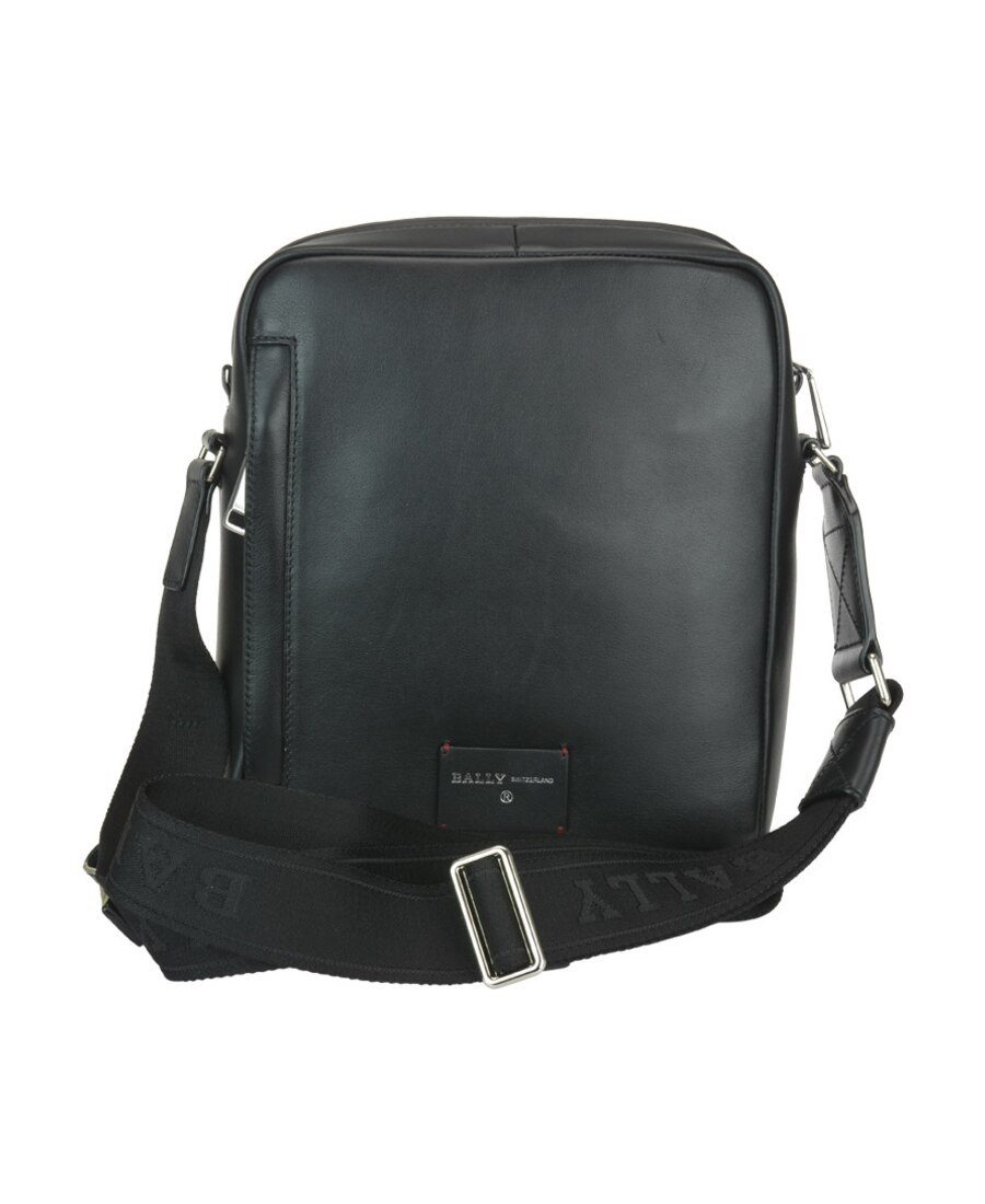 Bally Logo Shoulder Bag In Black