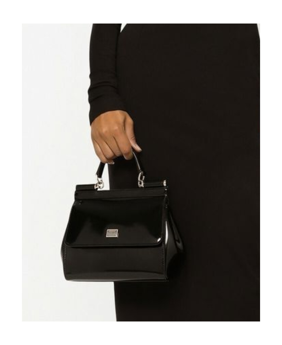 Dolce & Gabbana Kim Dolce&gabbana Medium Sicily Handbag In Black