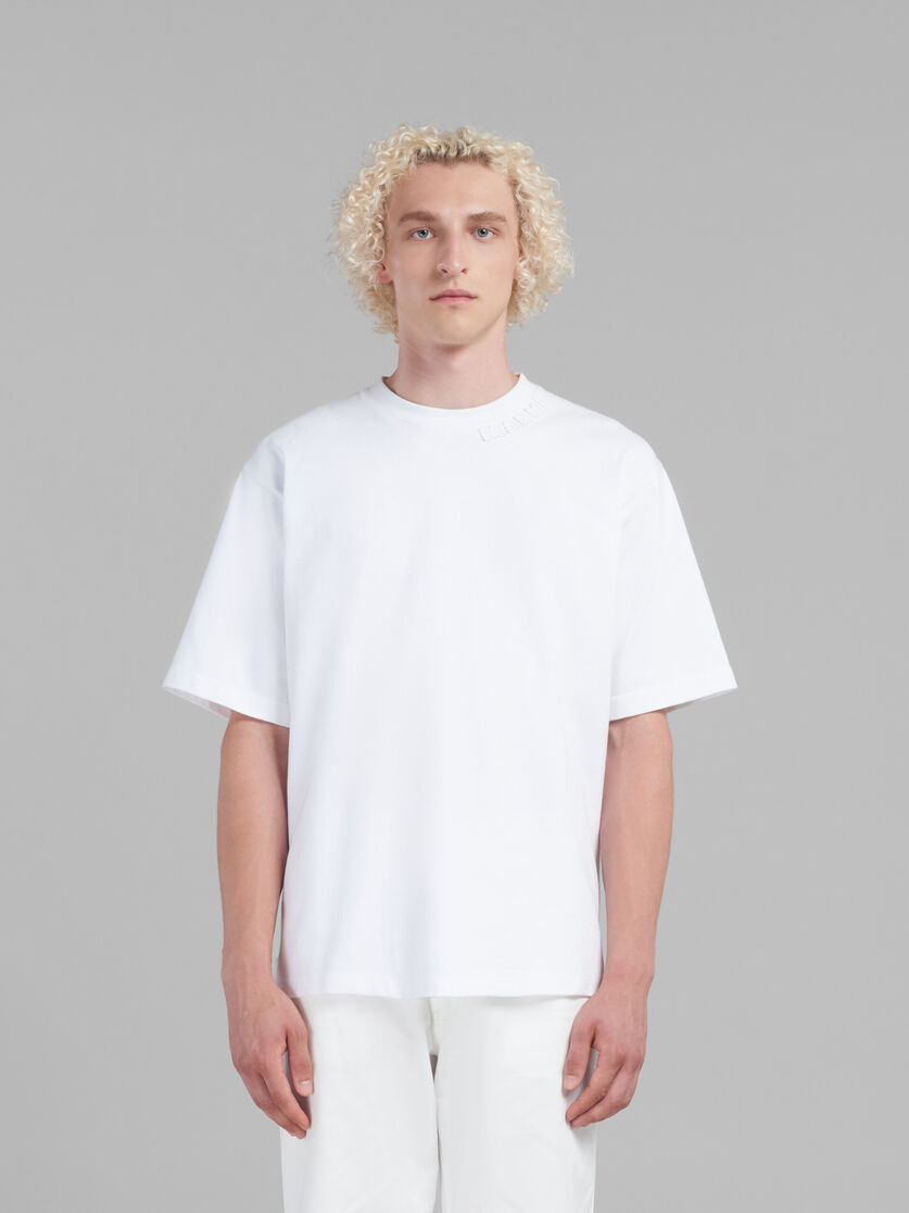 Marni Organic Cotton T-shirt In White