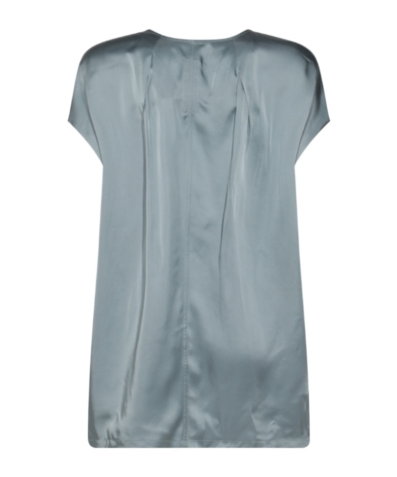 Rick Owens V-neck T-shirt In Gray