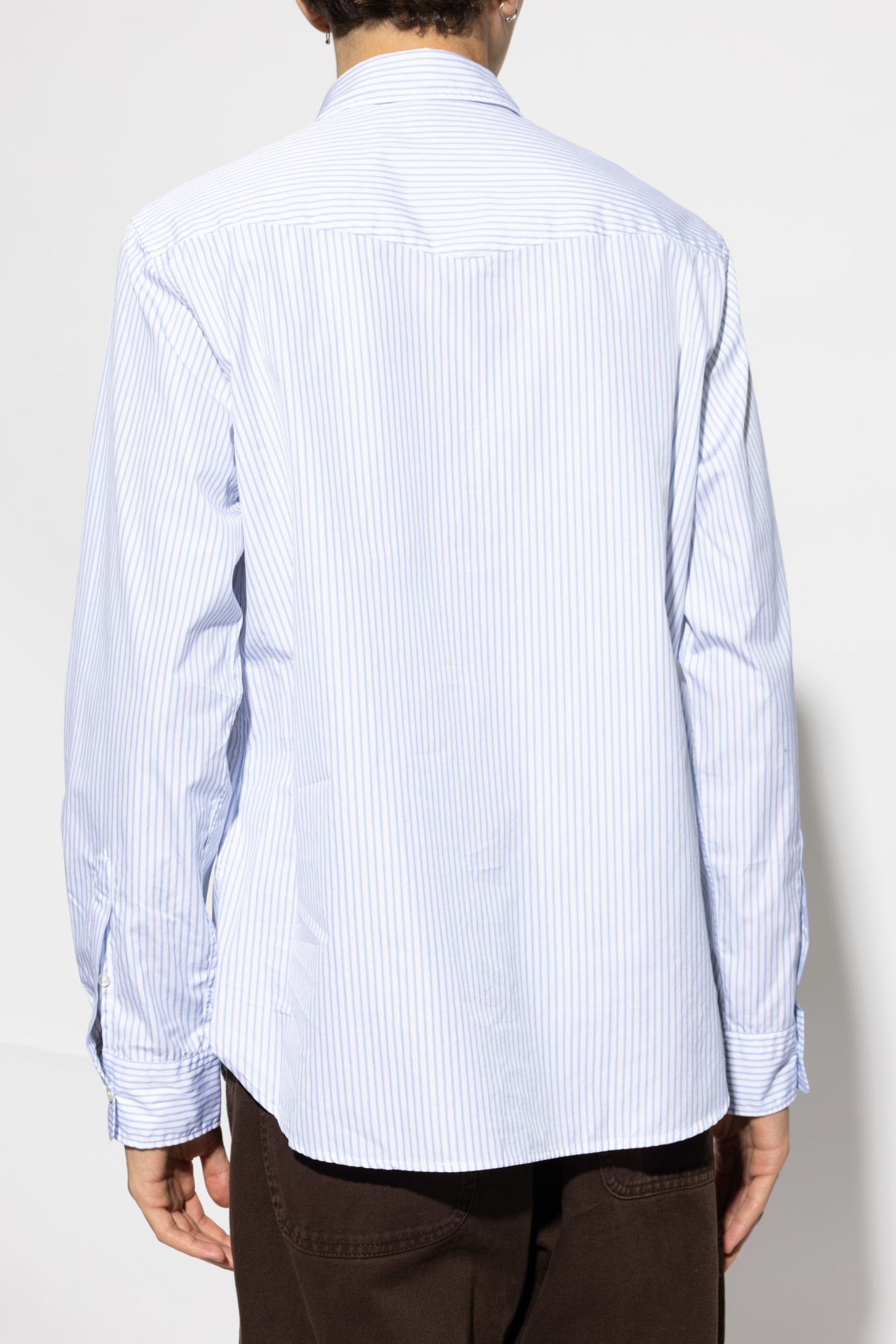 Shop Officine Generale Giacomo Shirt In White