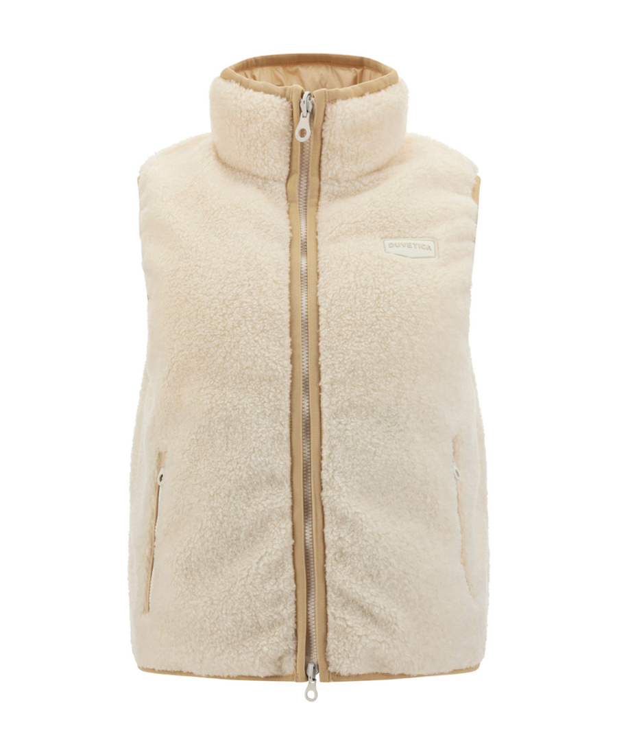 Duvetica Grumium Down Vest In Nude