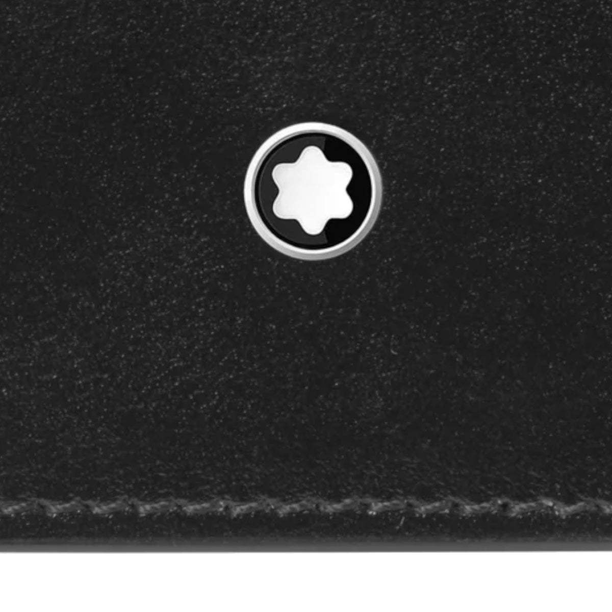 Montblanc Double-fold Wallet In Black