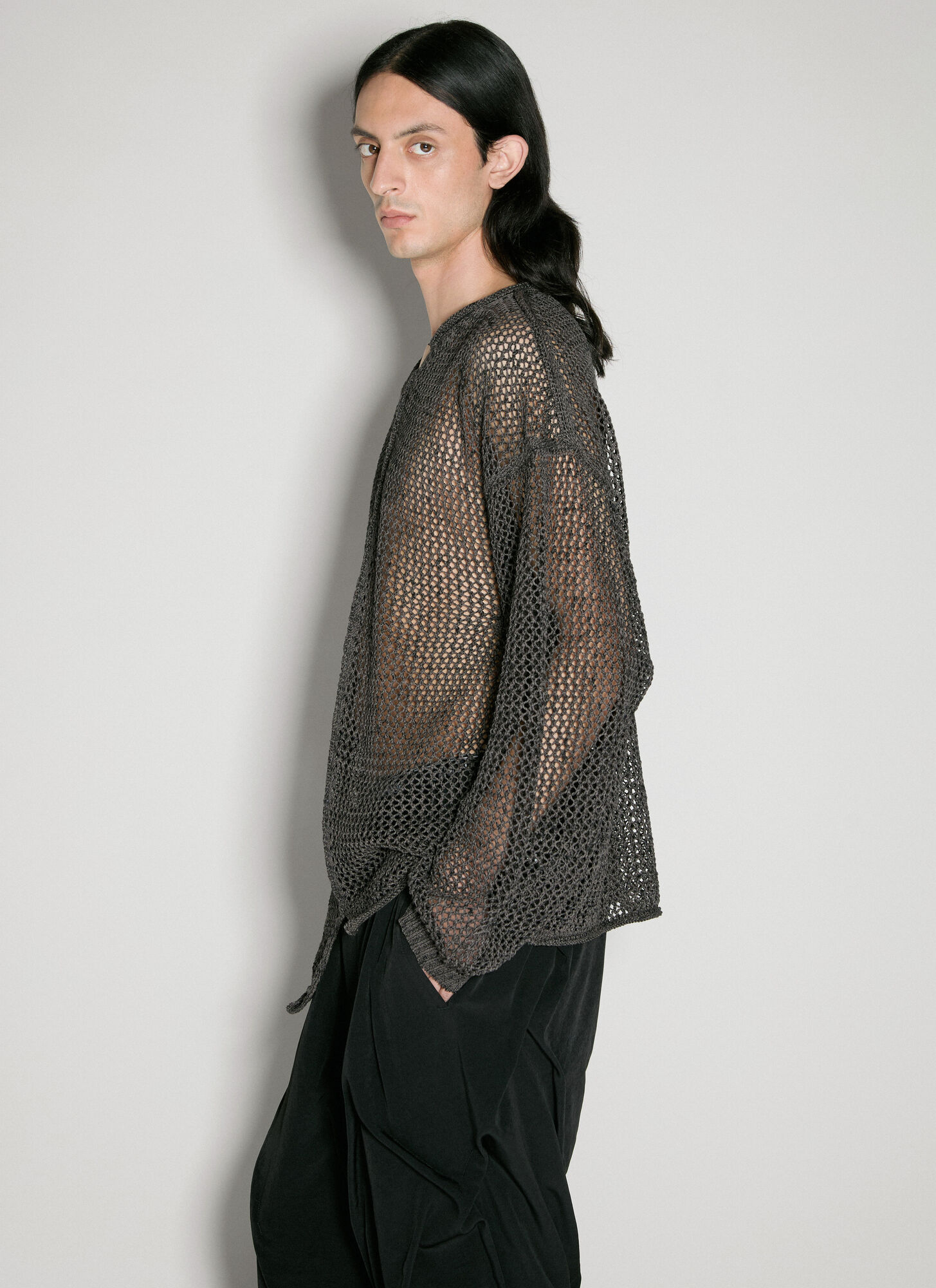 YOHJI YAMAMOTO LONG-SLEEVED SWEATER