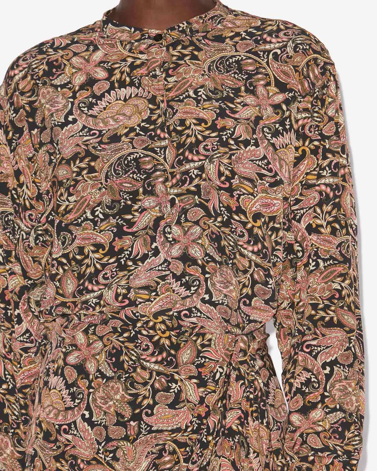 Isabel Marant Étoile Floral-print Shirt In Brown