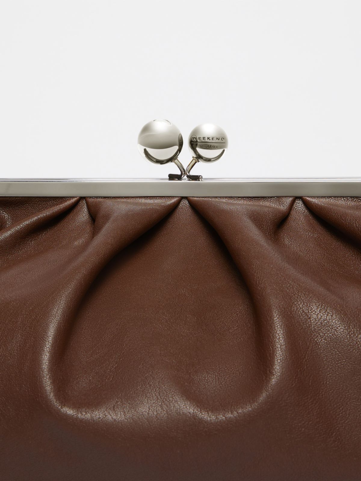 Weekend Max Mara Large Leather Pasticcino Bag