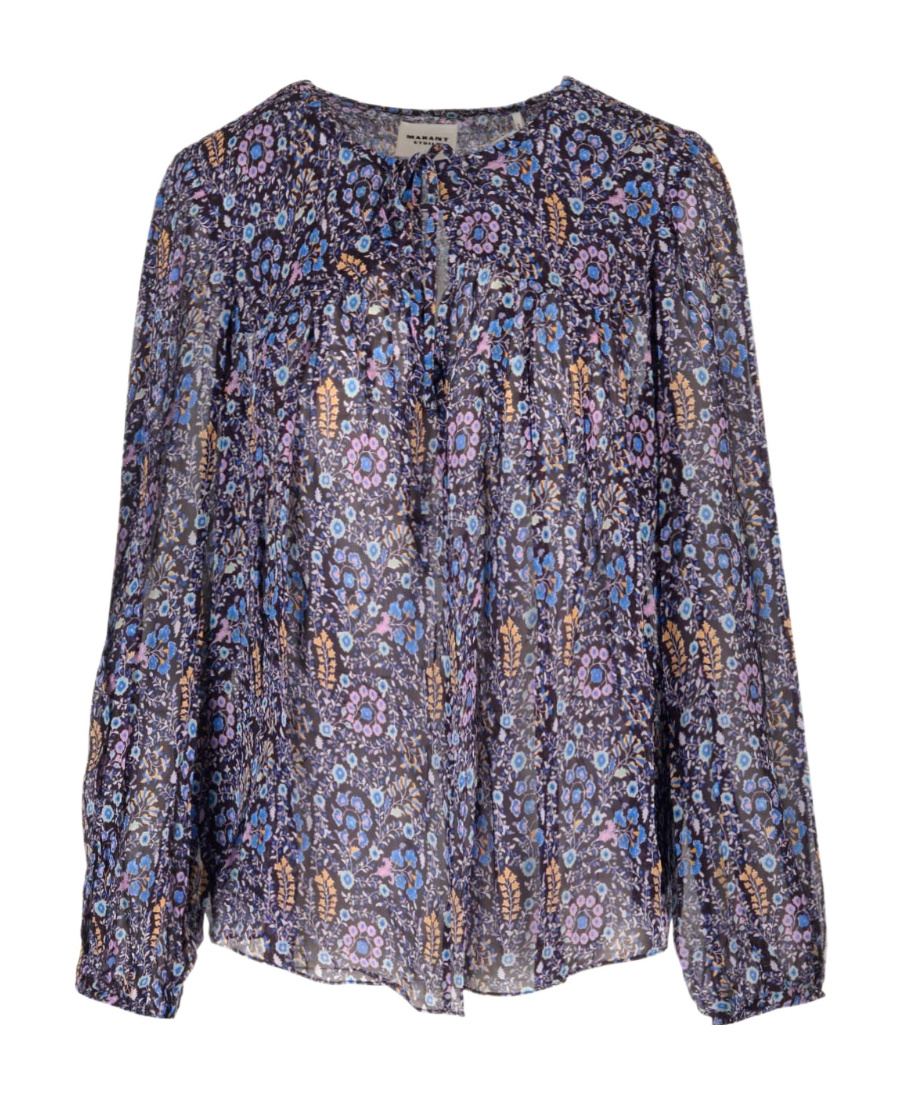 Isabel Marant Étoile Marant Étoile Woman Top Dark Brown Size 6 Viscose In Gray