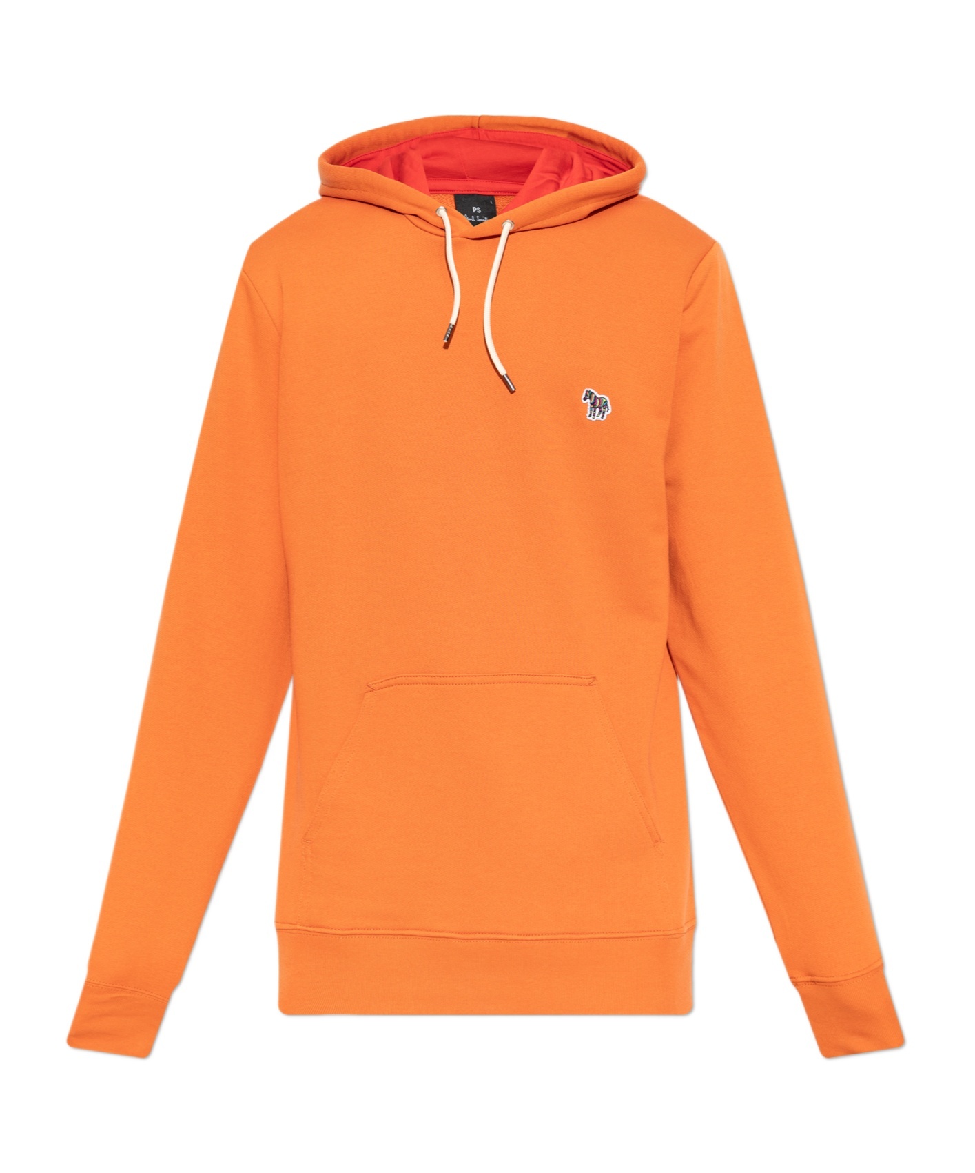 Ps By Paul Smith Hooded Sweater In Orange
