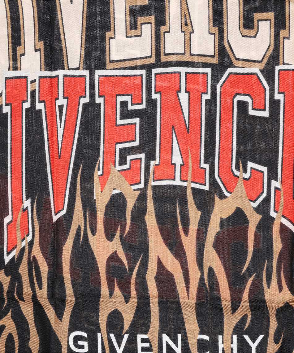 Givenchy Logo Scarf In Black