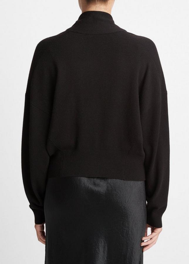 VINCE OPEN-FRONT DROP-SHOULDER CARDIGAN