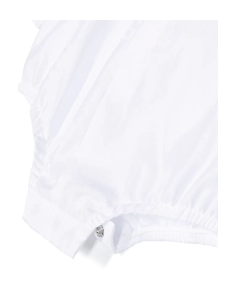 Dolce & Gabbana Button-up Long-sleeve Body In White