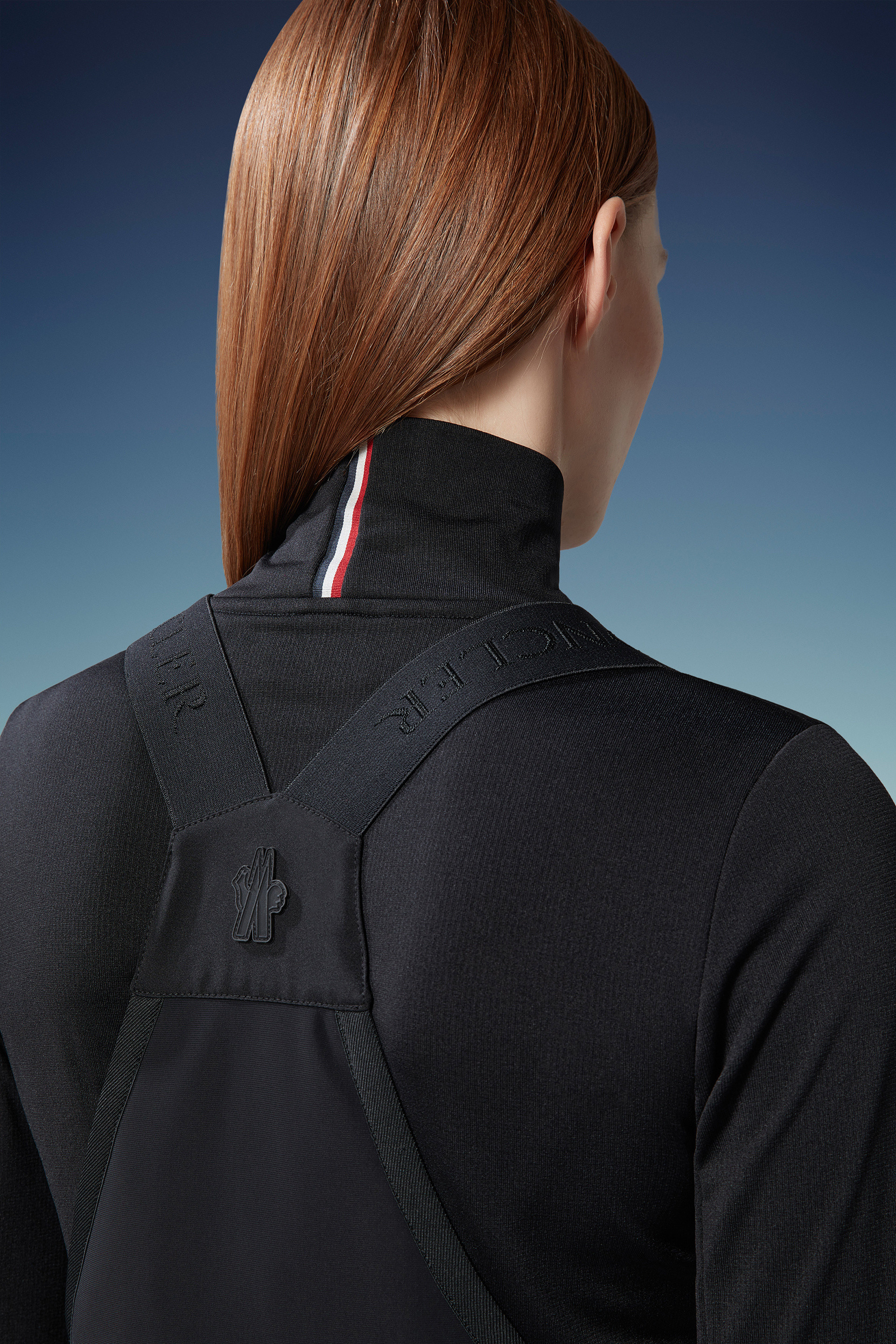 Shop Moncler Ski Bib In Black