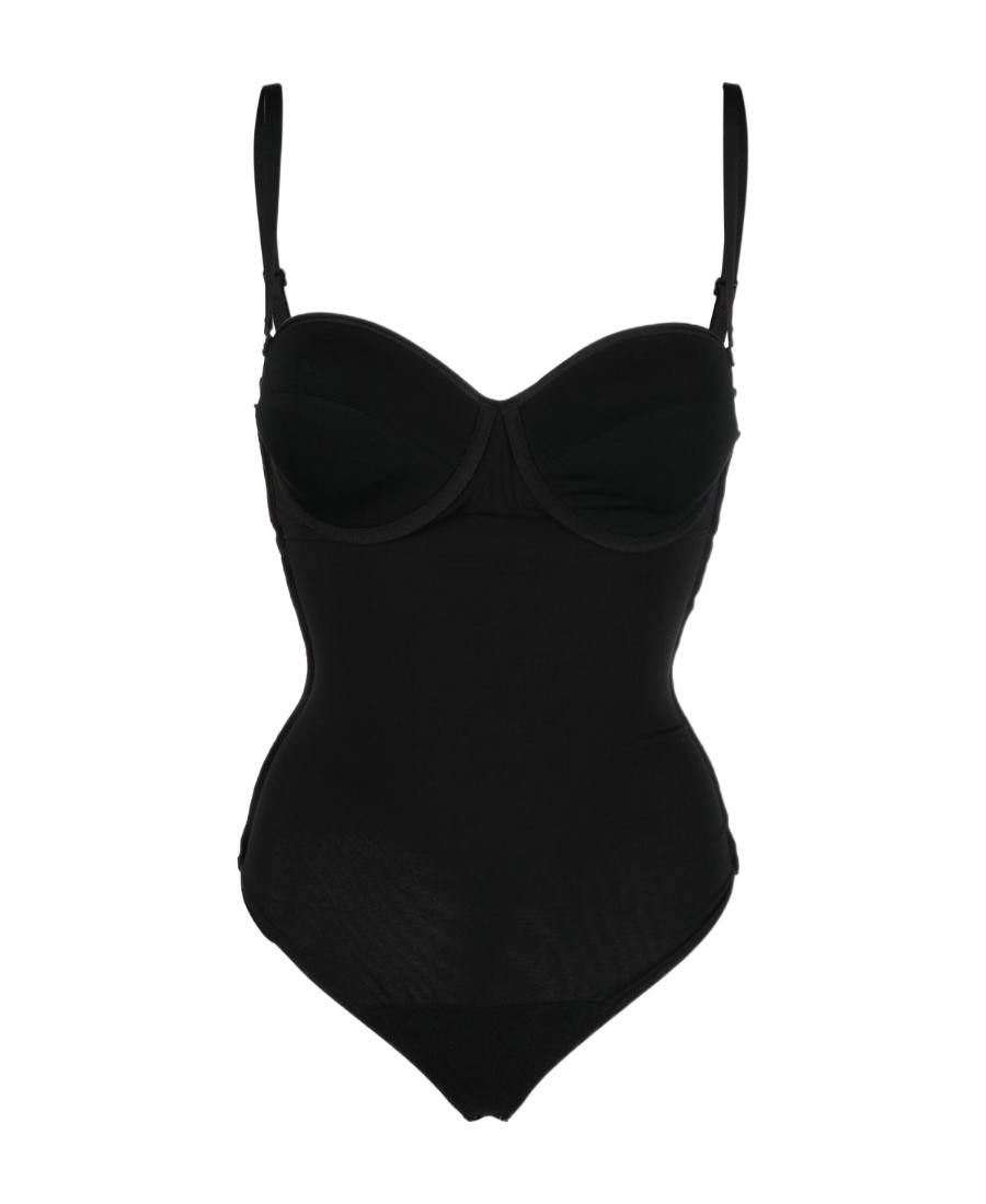 Wolford Mens  Forming Slim-fit Stretch-woven Body In Black