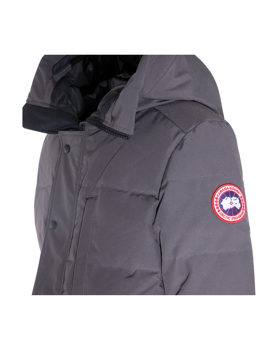 Canada Goose Padded Duck Down Jacket For Men In Black