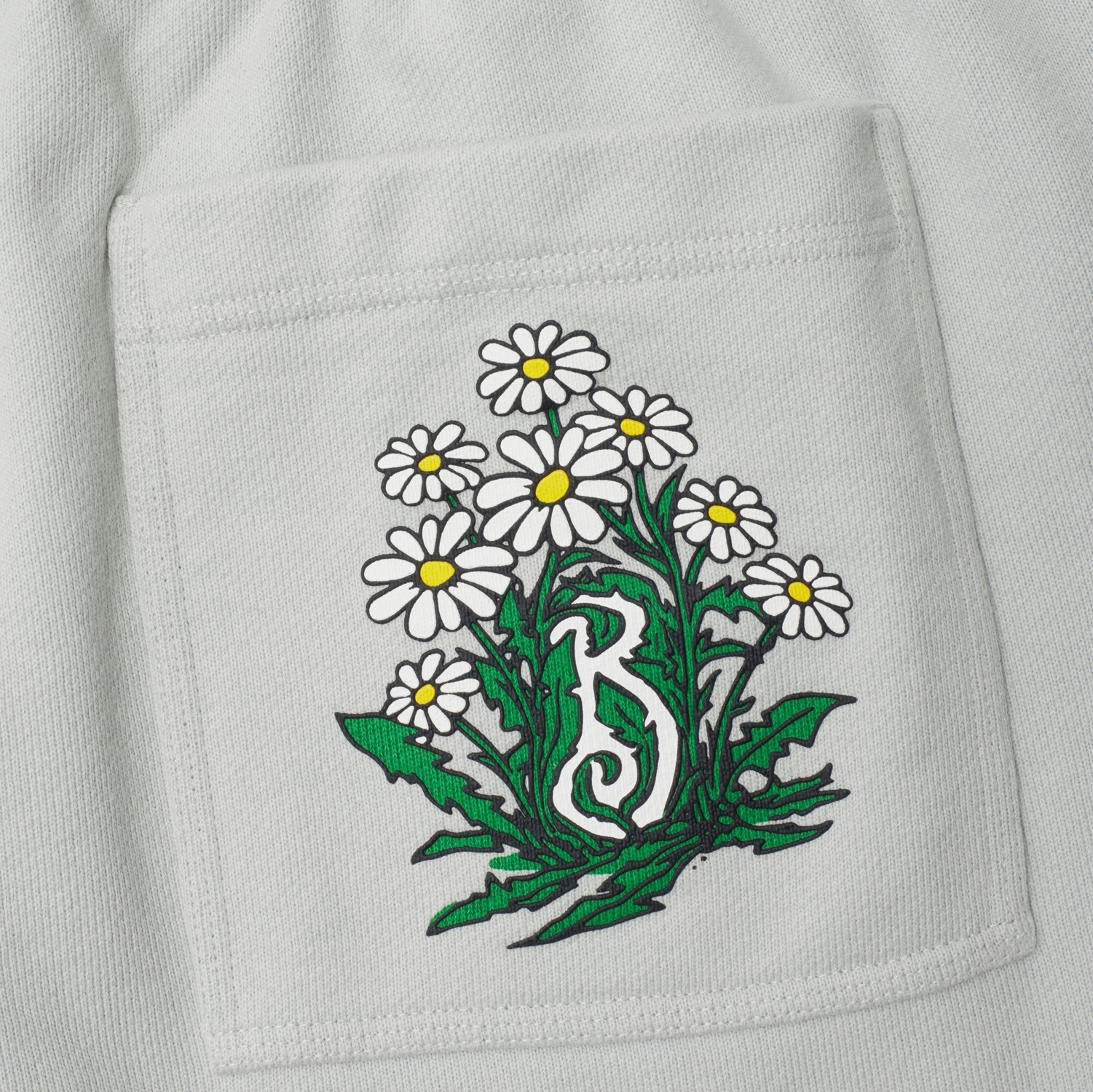 Burberry Daisy B Cotton Shorts In White