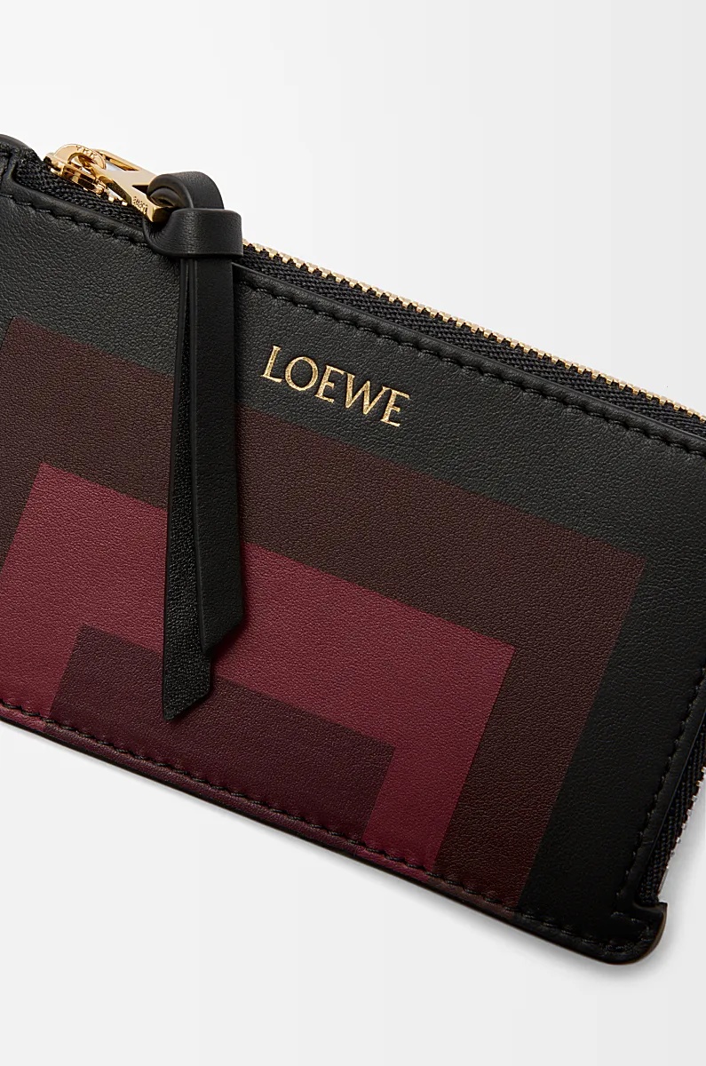 Loewe X Albers Geometric-pattern Zip Wallet