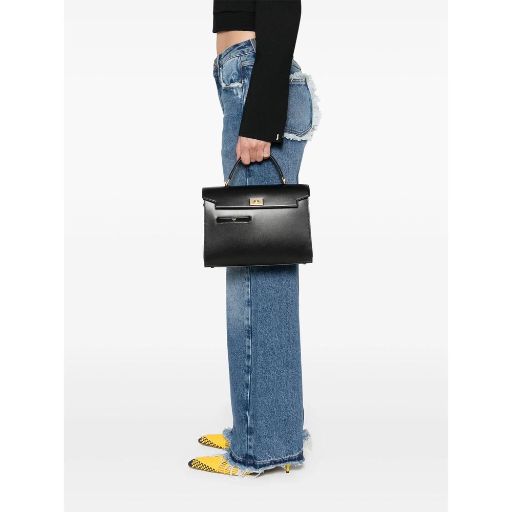 Anya Hindmarch Mortimer Handbag In Black
