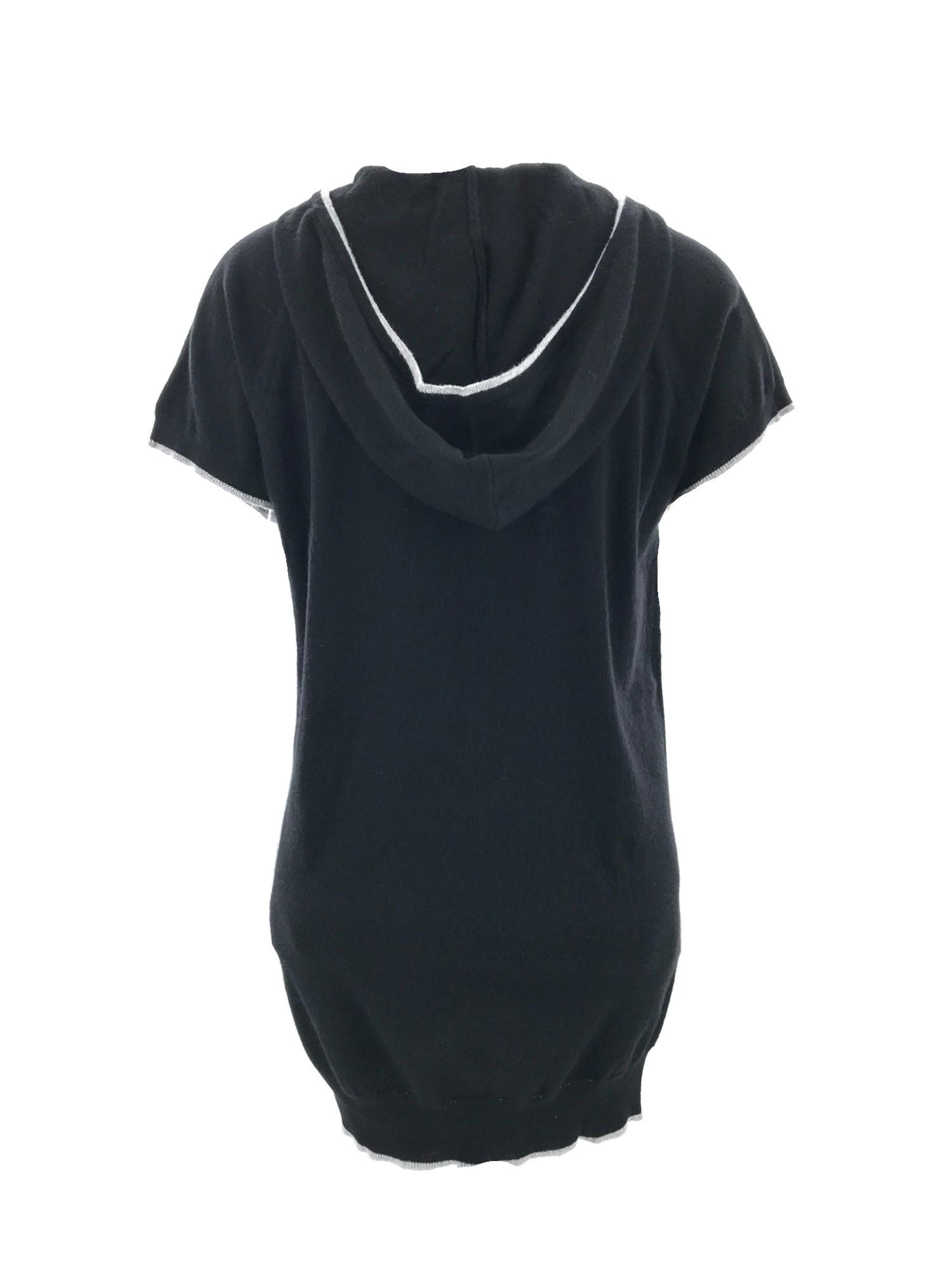 Max Mara Hooded Sweater In Black