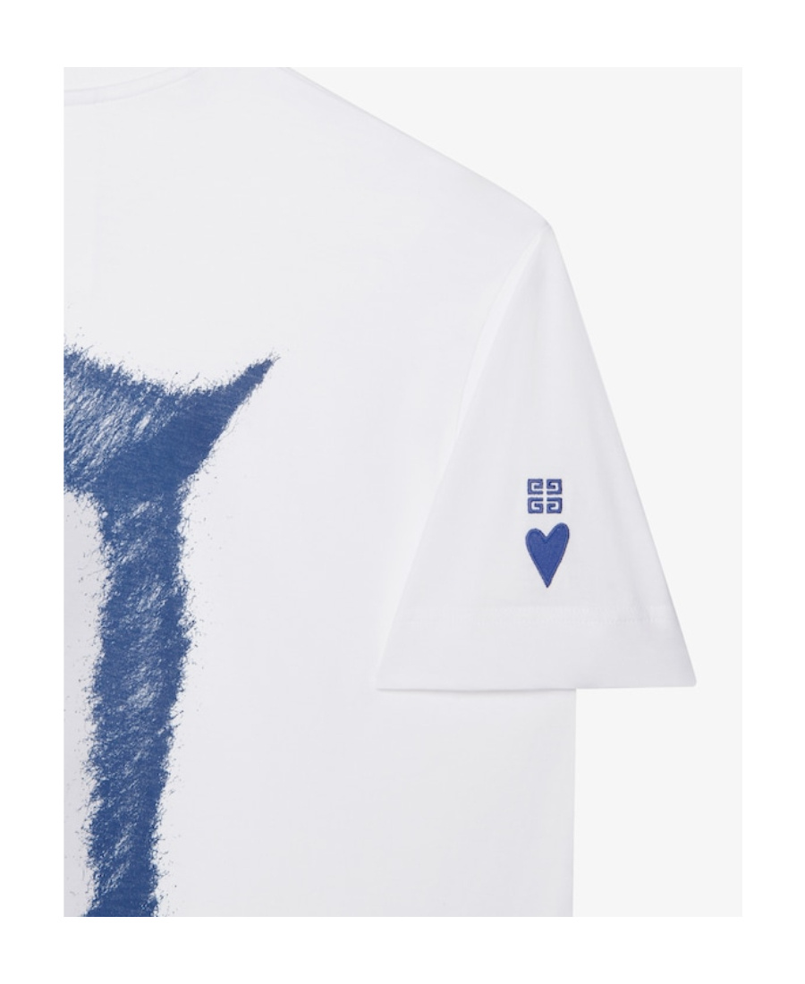 Givenchy X Chito Cotton Short-sleeved T-shirt In White